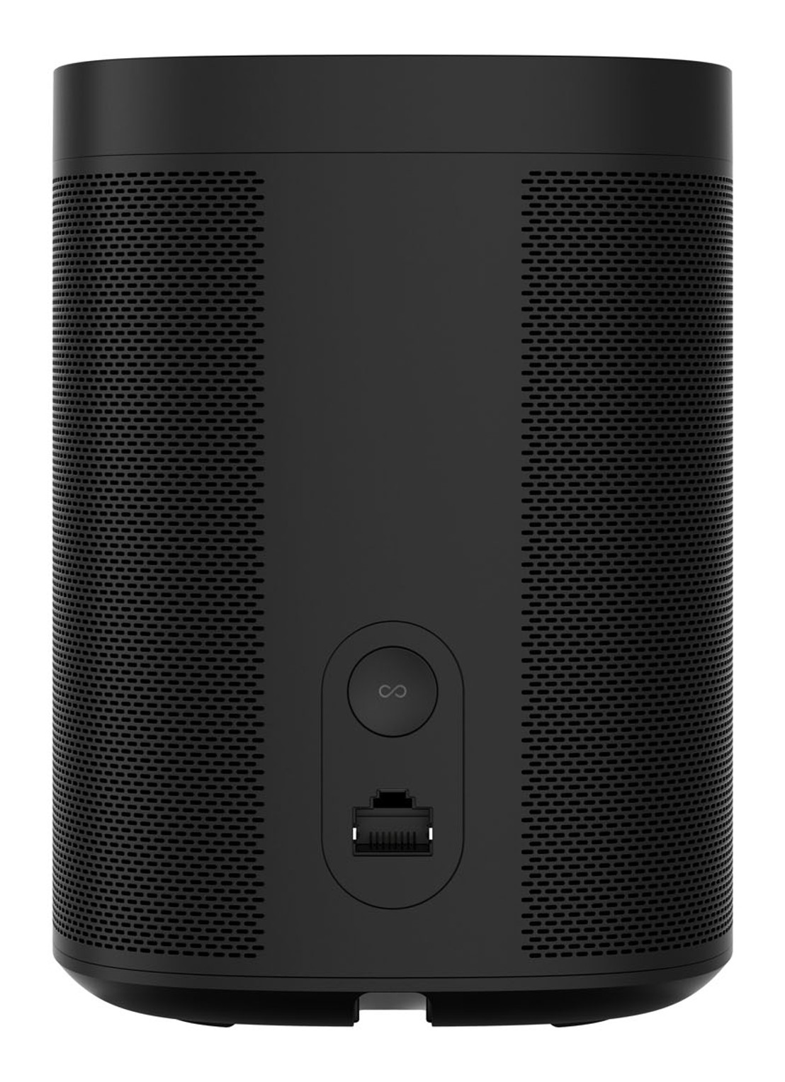 Sonos One (Gen 2) smart speaker met Google Assistant stembediening - detail 3 zwart