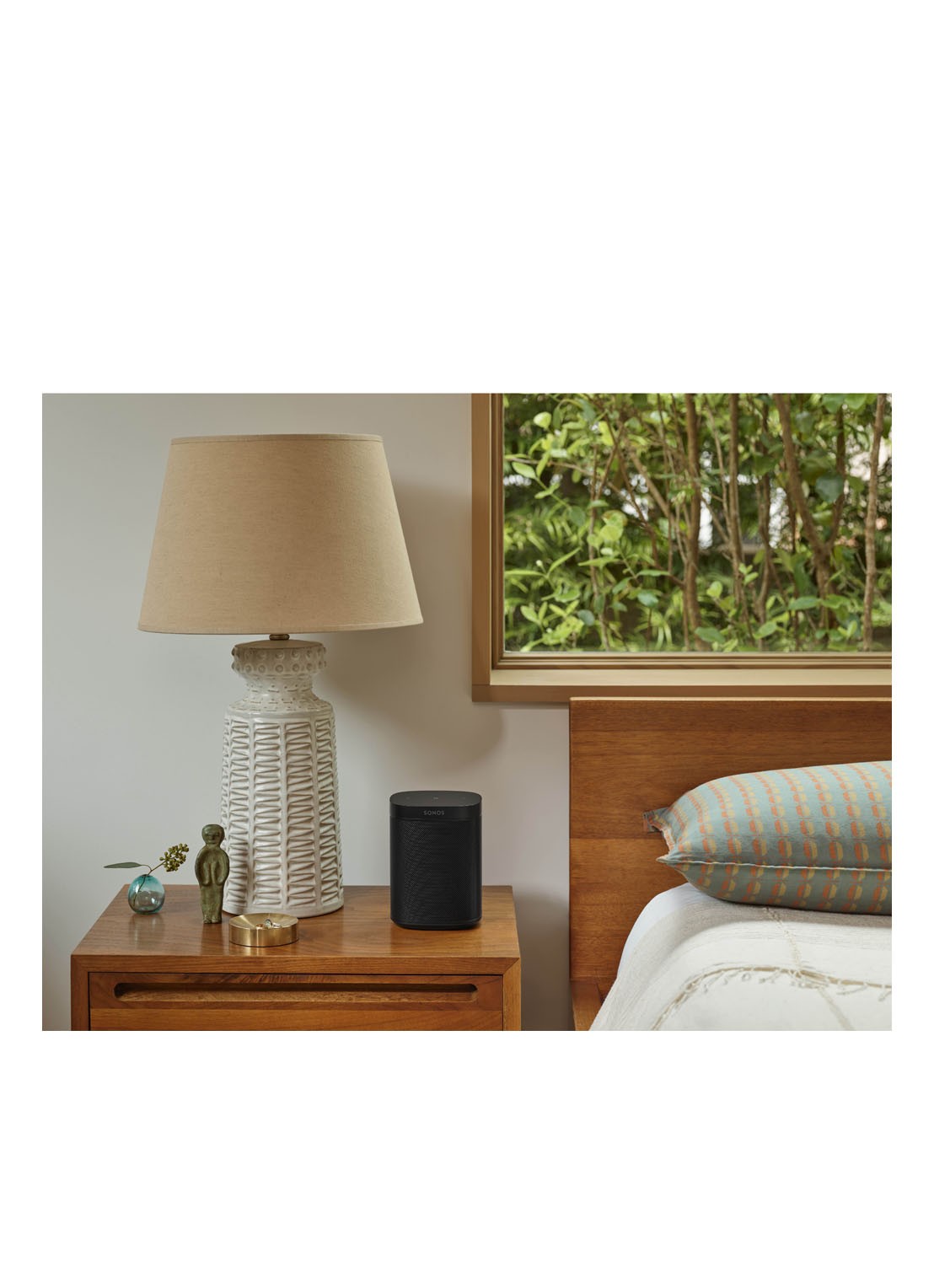 Sonos One SL speaker - detail 4 zwart