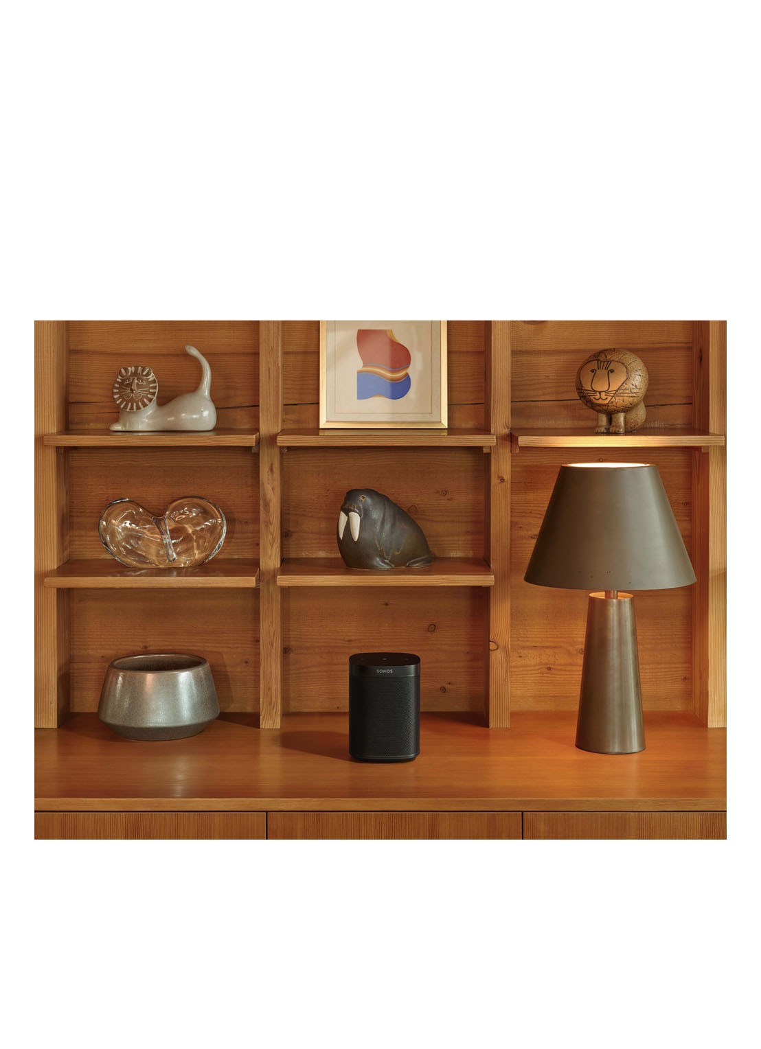 Sonos One SL speaker - detail 5 zwart