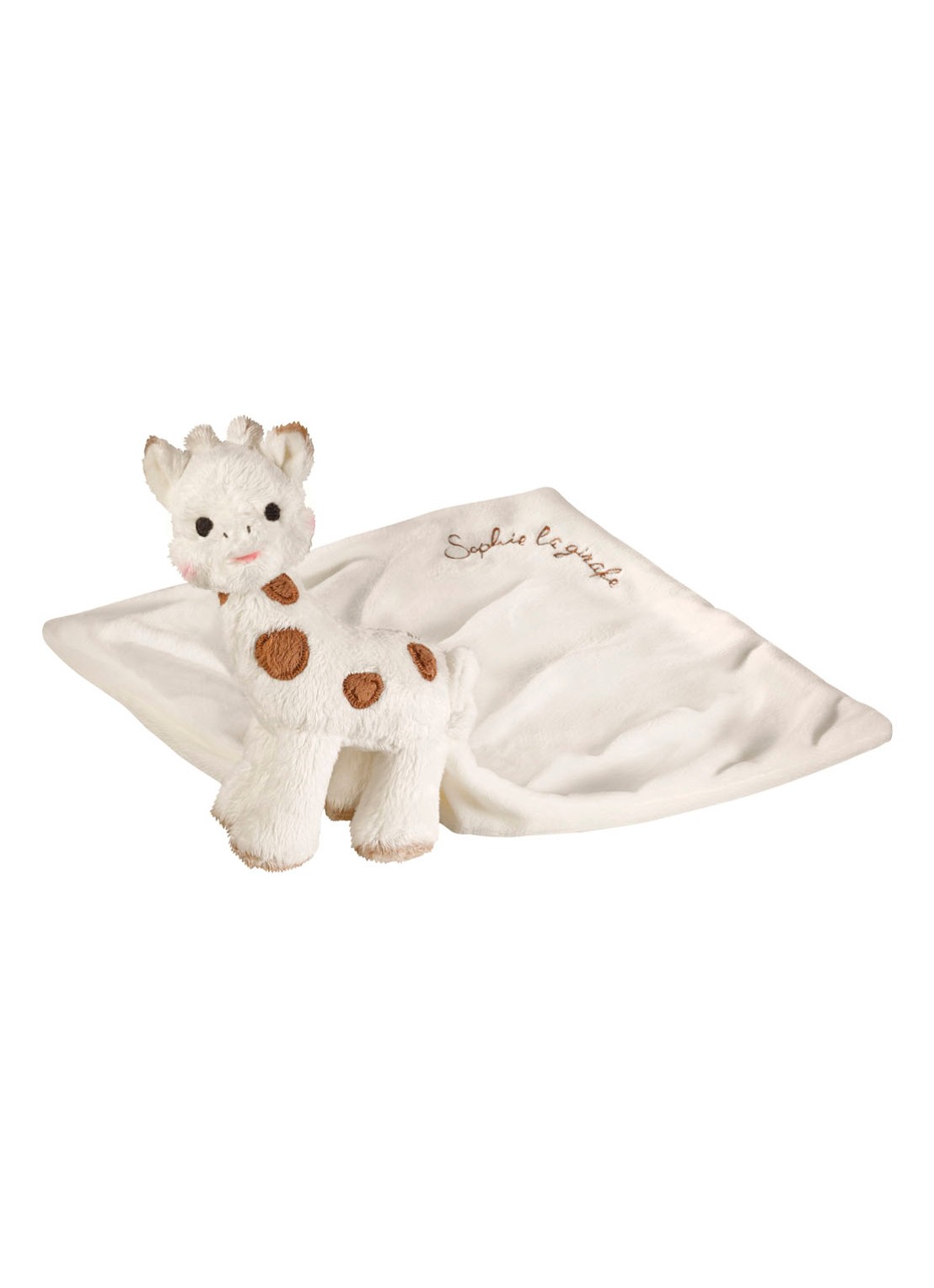 Sophie de Giraf Chérie knuffeldoekje in geschenkdoos - voorkant 2 undefined
