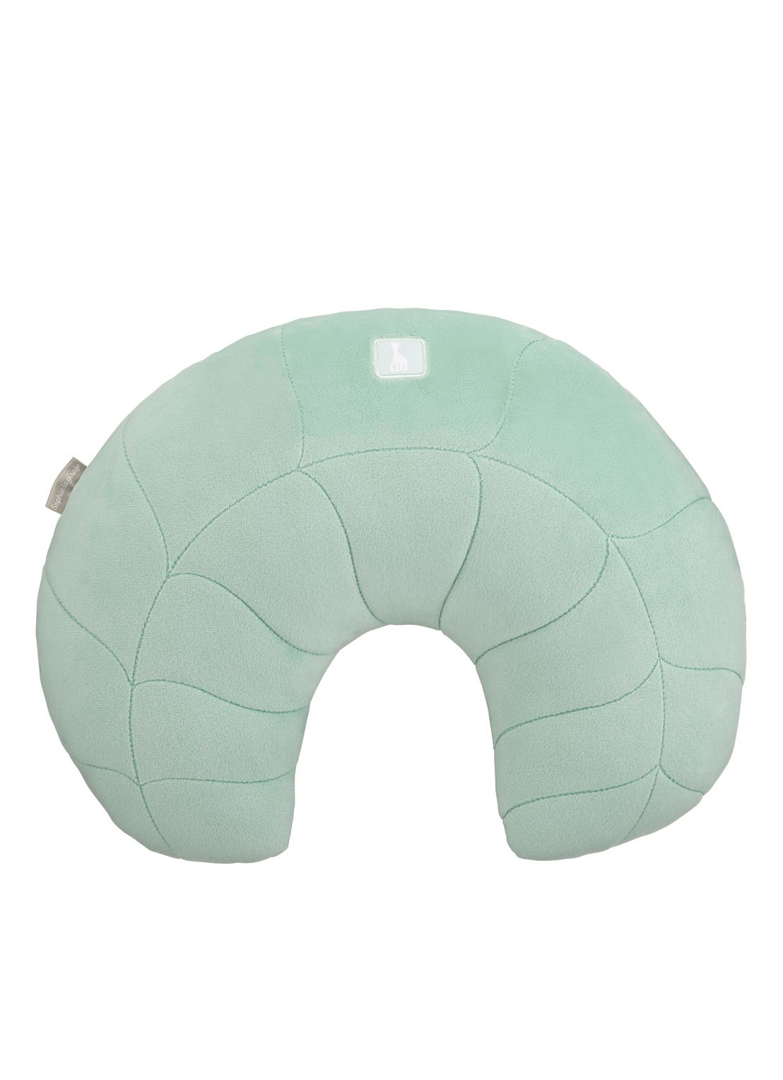 Sophie de Giraf Cosy Play speelkussen 35 cm - detail 3 groen