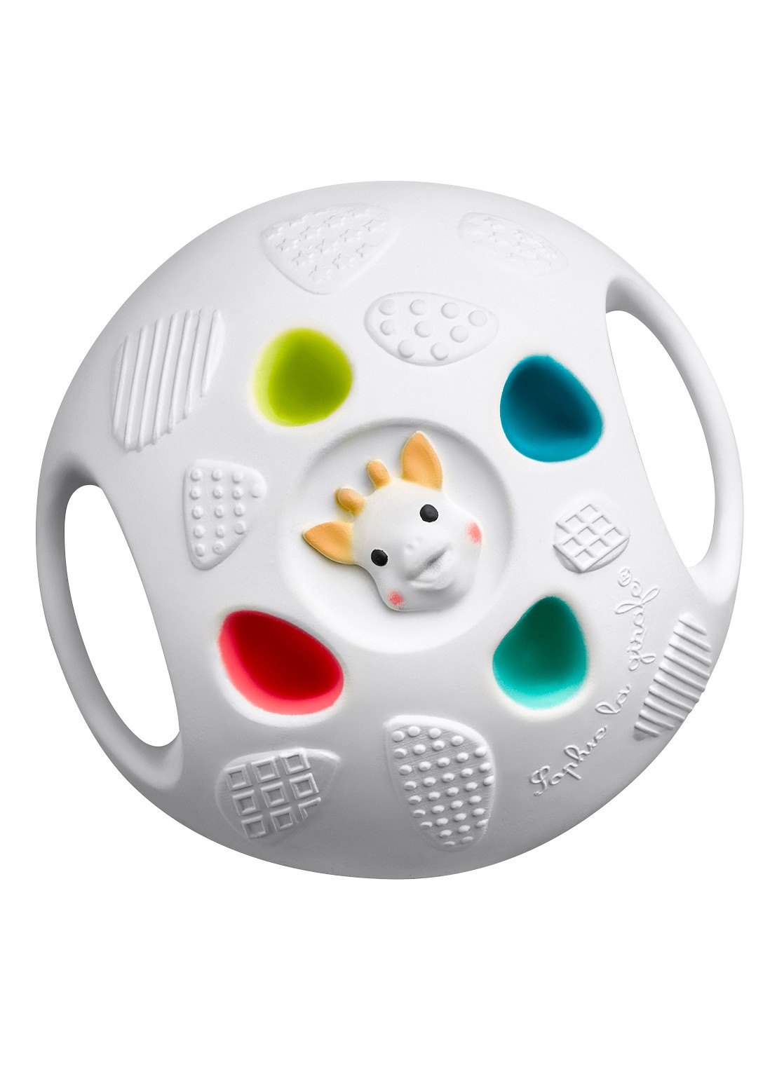 Sophie de Giraf So'pure senso'ball - voorkant multicolor