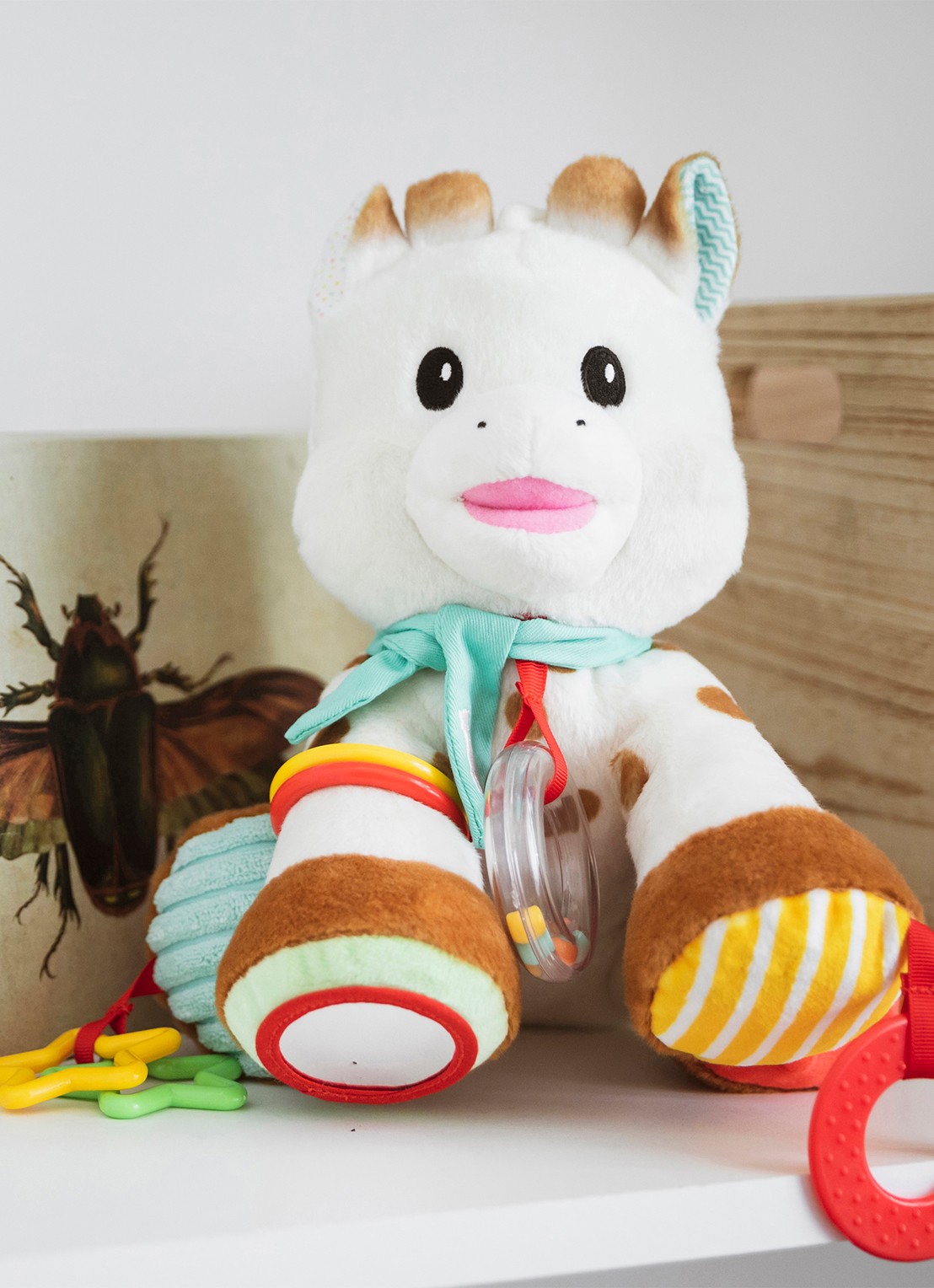 Sophie de Giraf Sophie de activiteitenknuffel - detail 5 multicolor