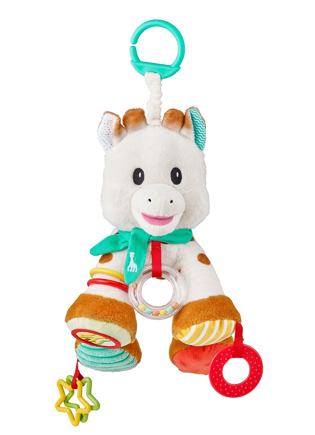 Sophie de Giraf Sophie de activiteitenknuffel - voorkant multicolor