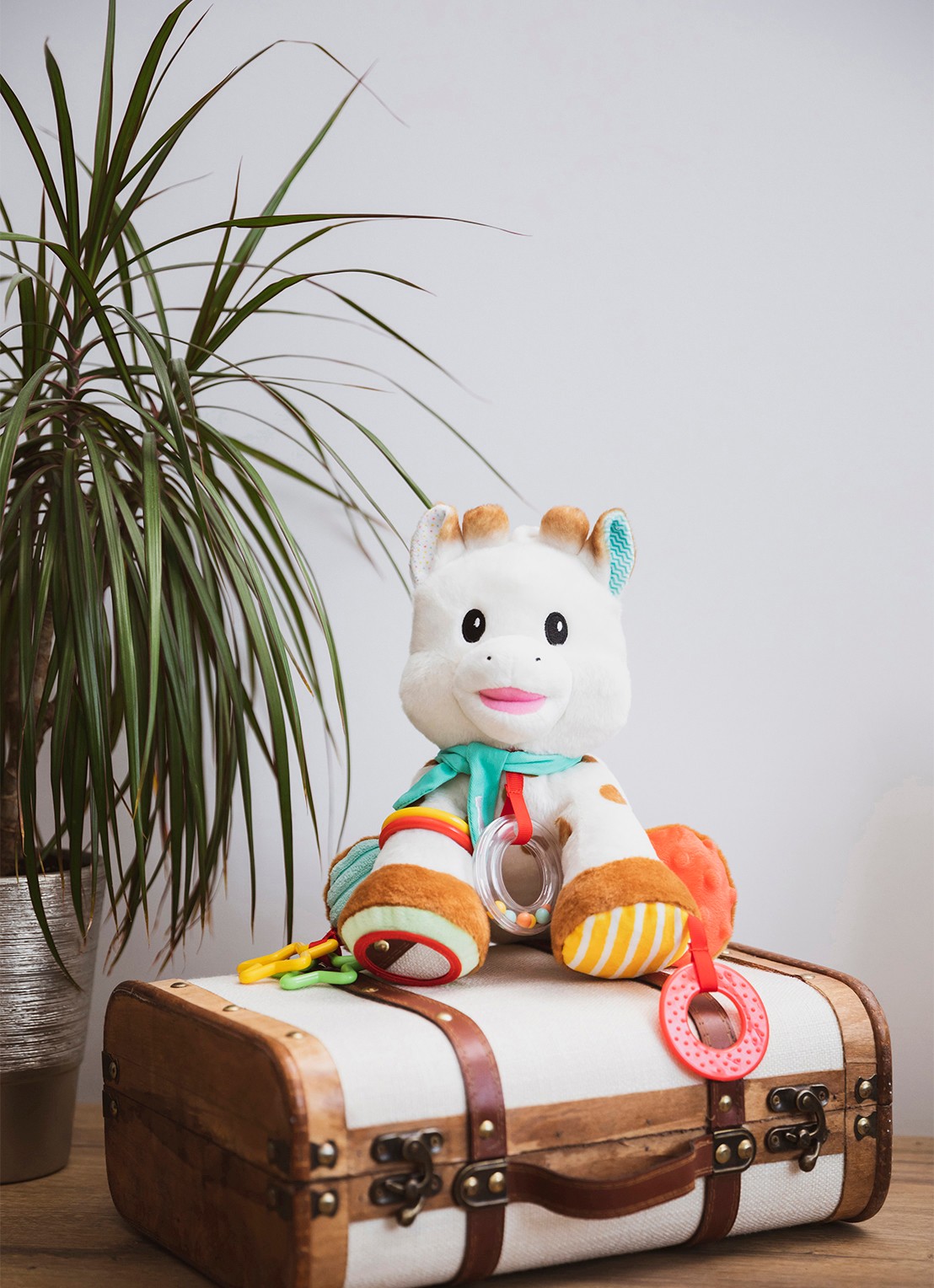Sophie de Giraf Sophie de activiteitenknuffel - voorkant 2 multicolor