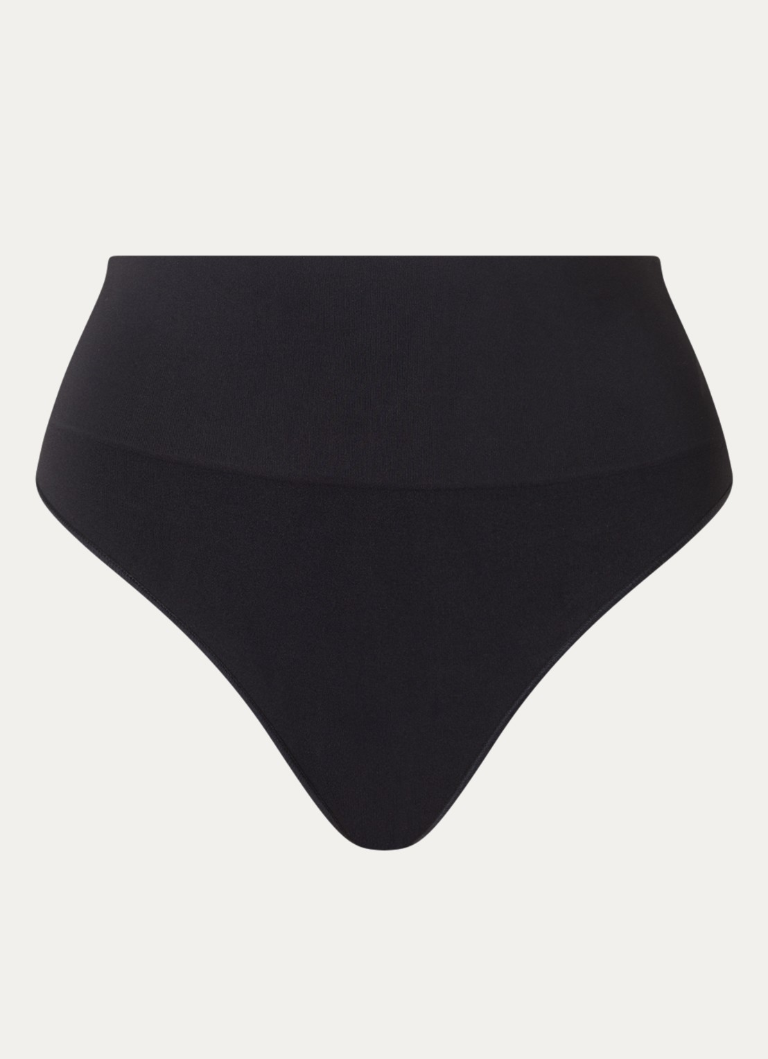 SPANX care naadloze corrigerende string - voorkant 2 zwart