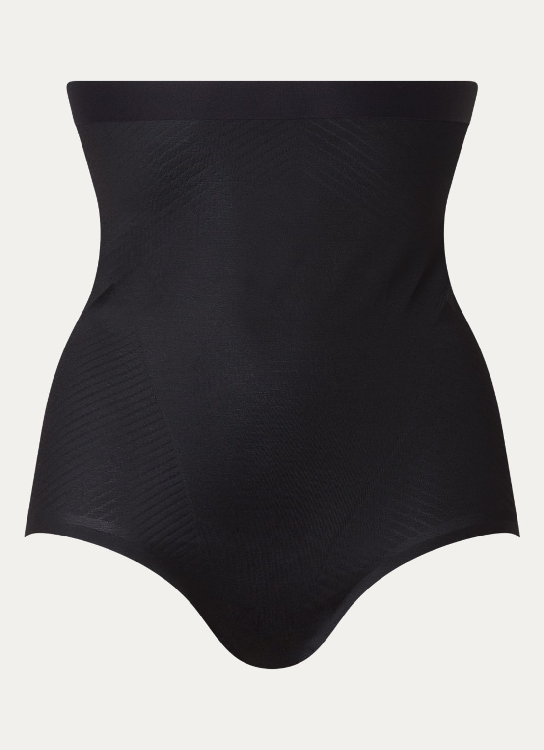 SPANX Invisible high waisted corrigerende slip - voorkant 2 zwart