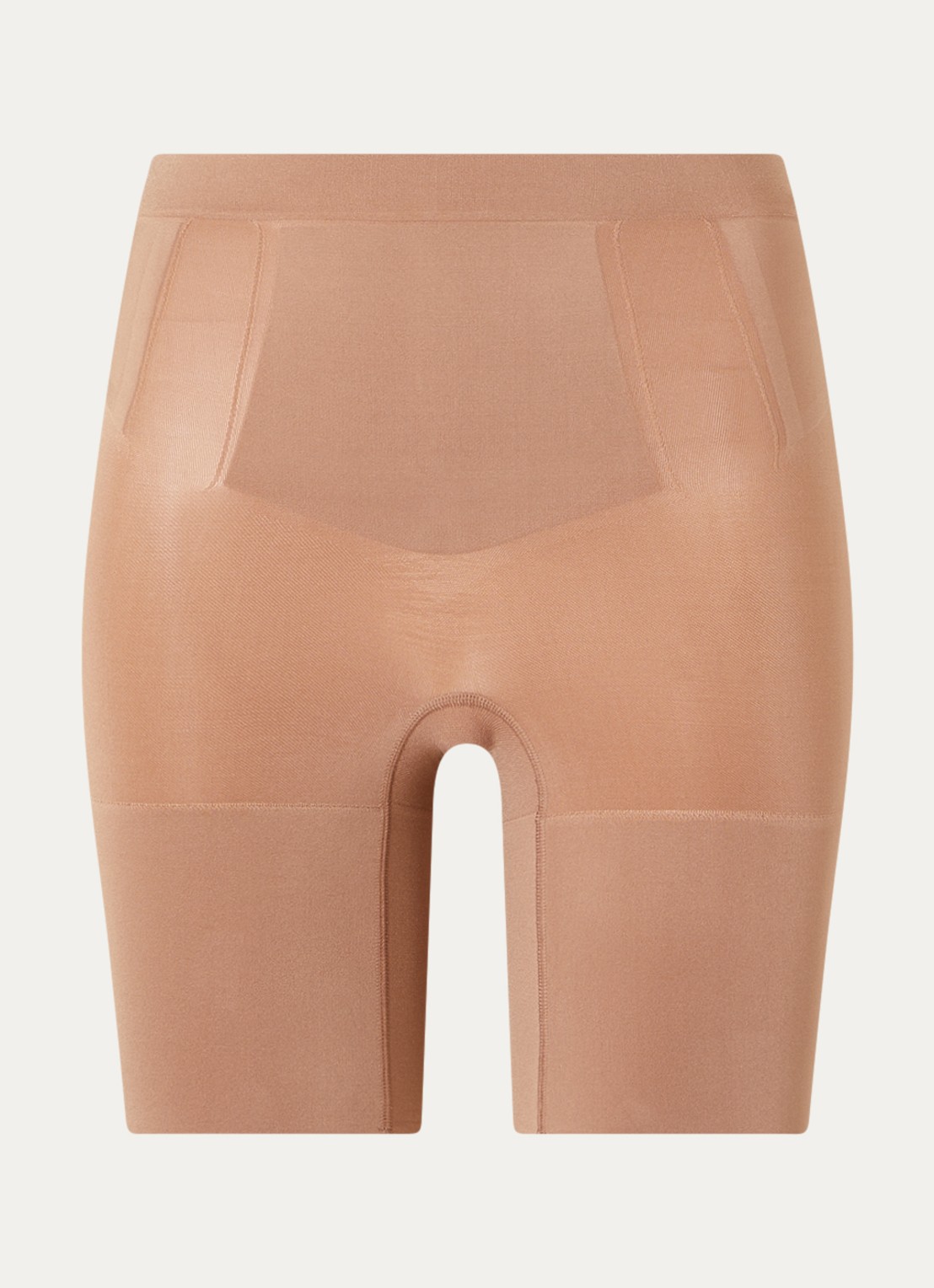 SPANX Oncore corrigerende short - voorkant bruin