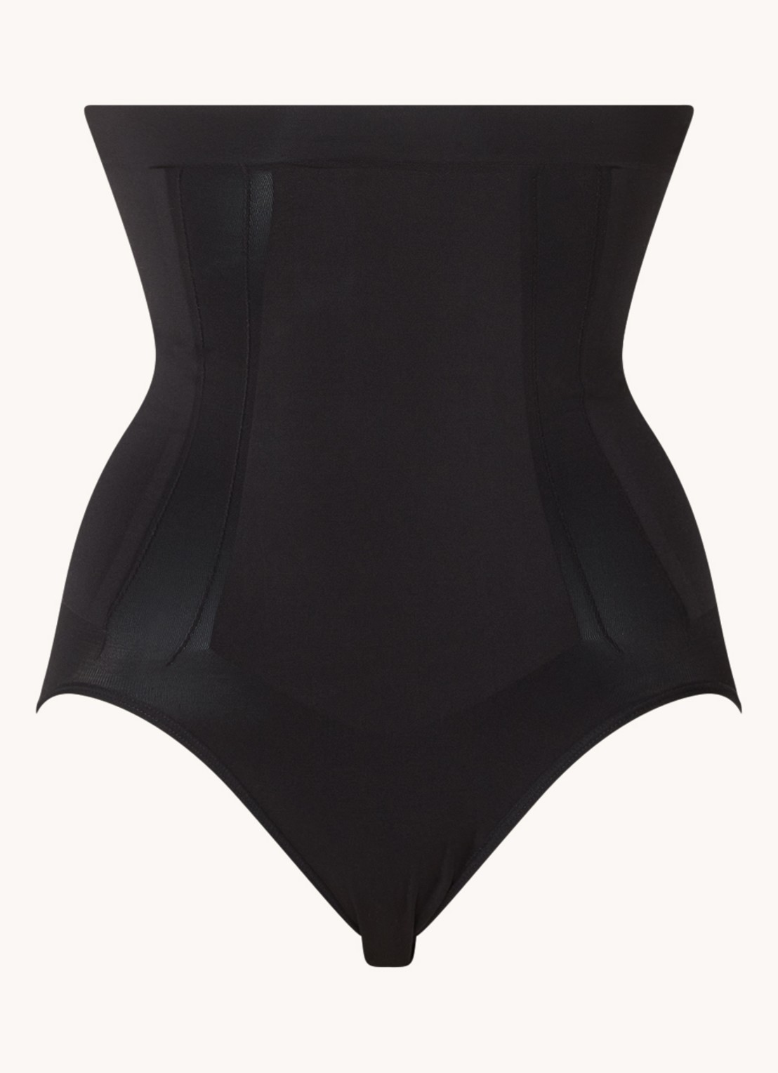 SPANX Oncore high waisted corrigerende slip - voorkant zwart