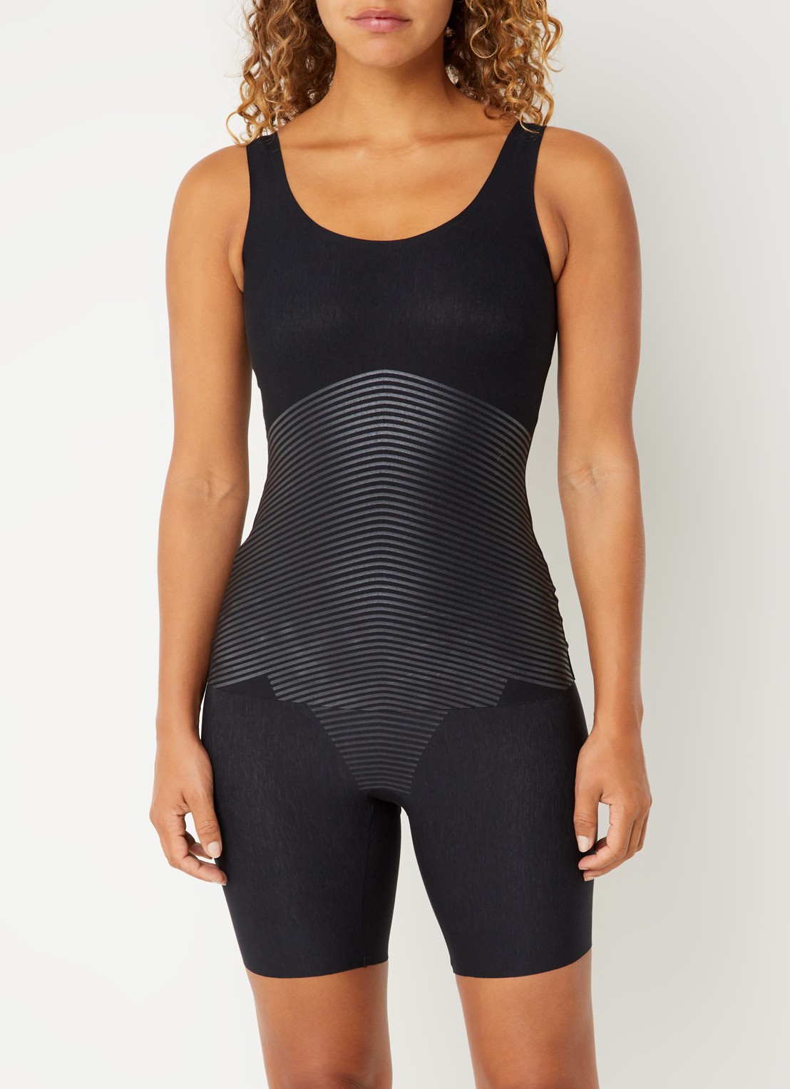 SPANX Tanktop met structuur - detail 4 zwart