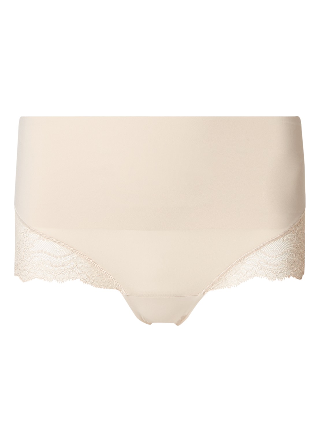 SPANX Undie-Tectable corrigerende slip met kant - voorkant beige