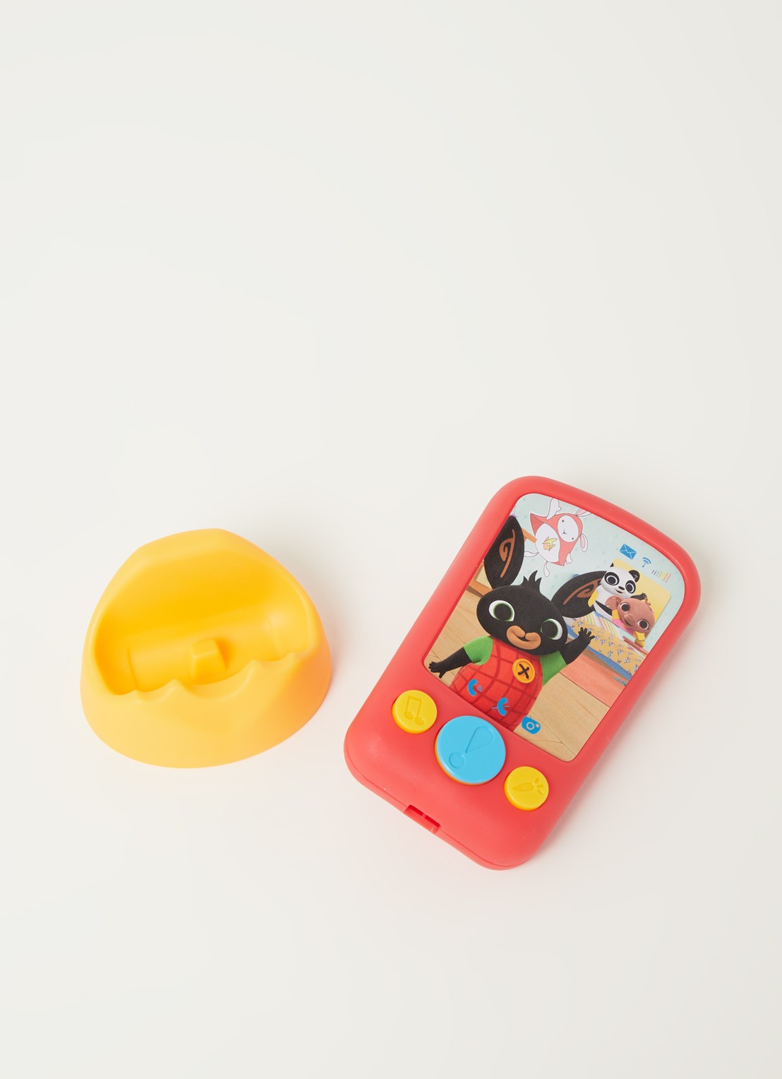 Spectron Bing's Telefoon muziektelefoon 13 cm - voorkant 2 steenrood