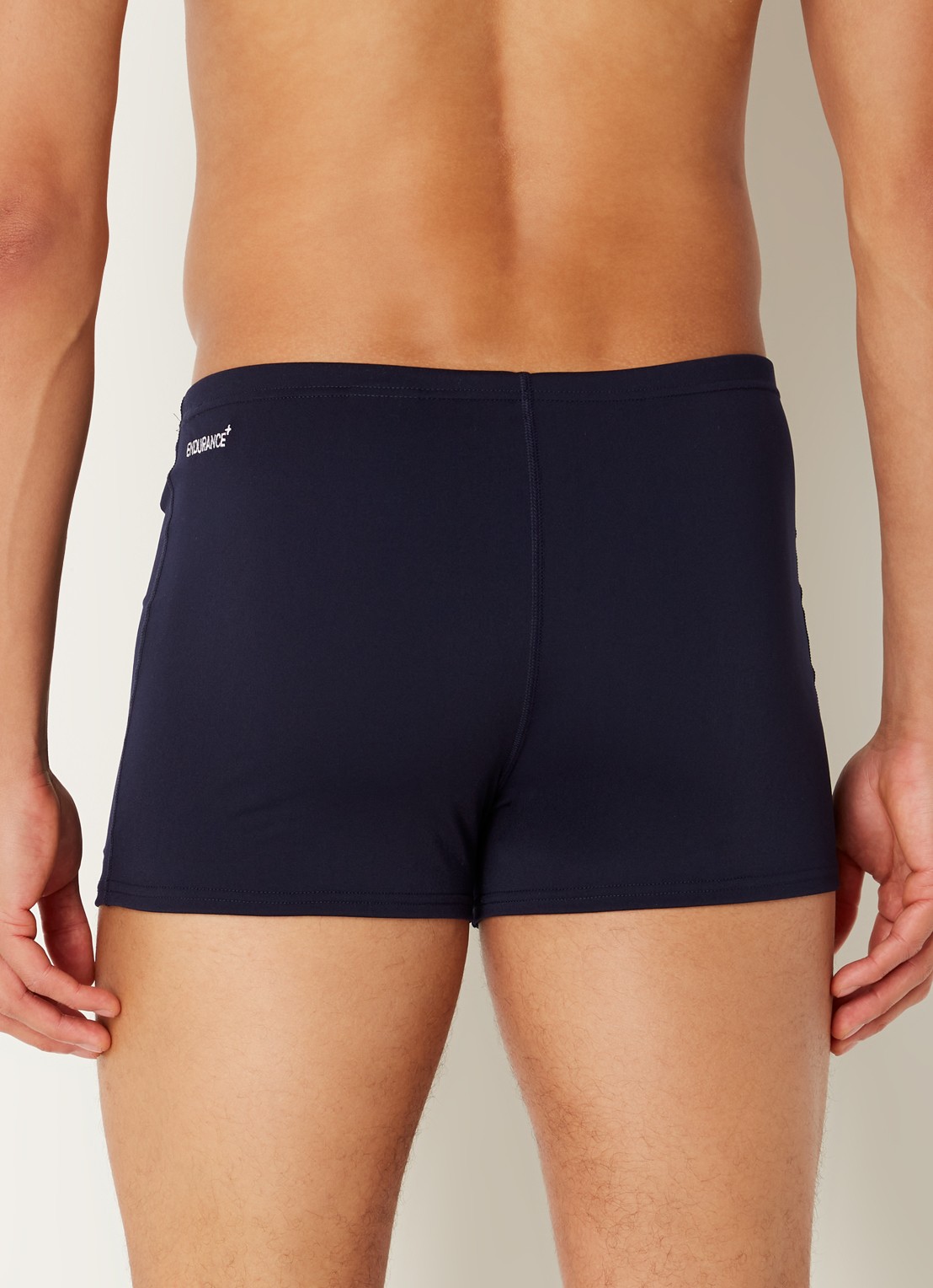 Speedo + Aqsh zwemboxer met logo - achterkant 4 donkerblauw