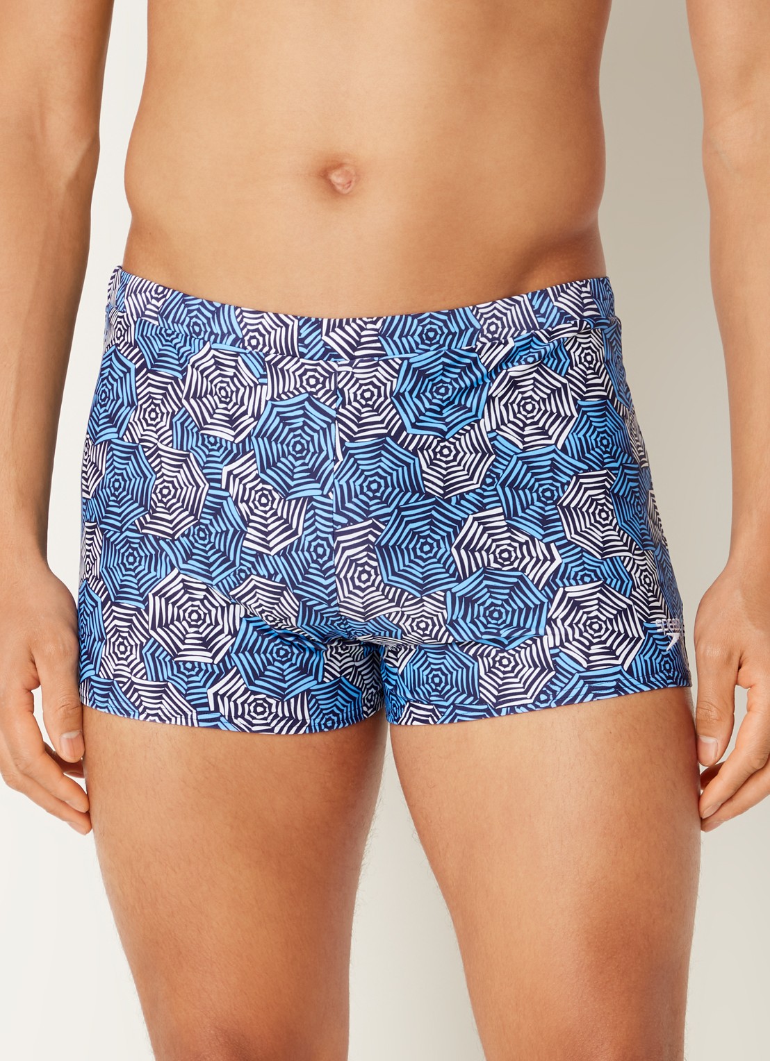 Speedo  Escape zwemboxer met print - detail 3 blauw