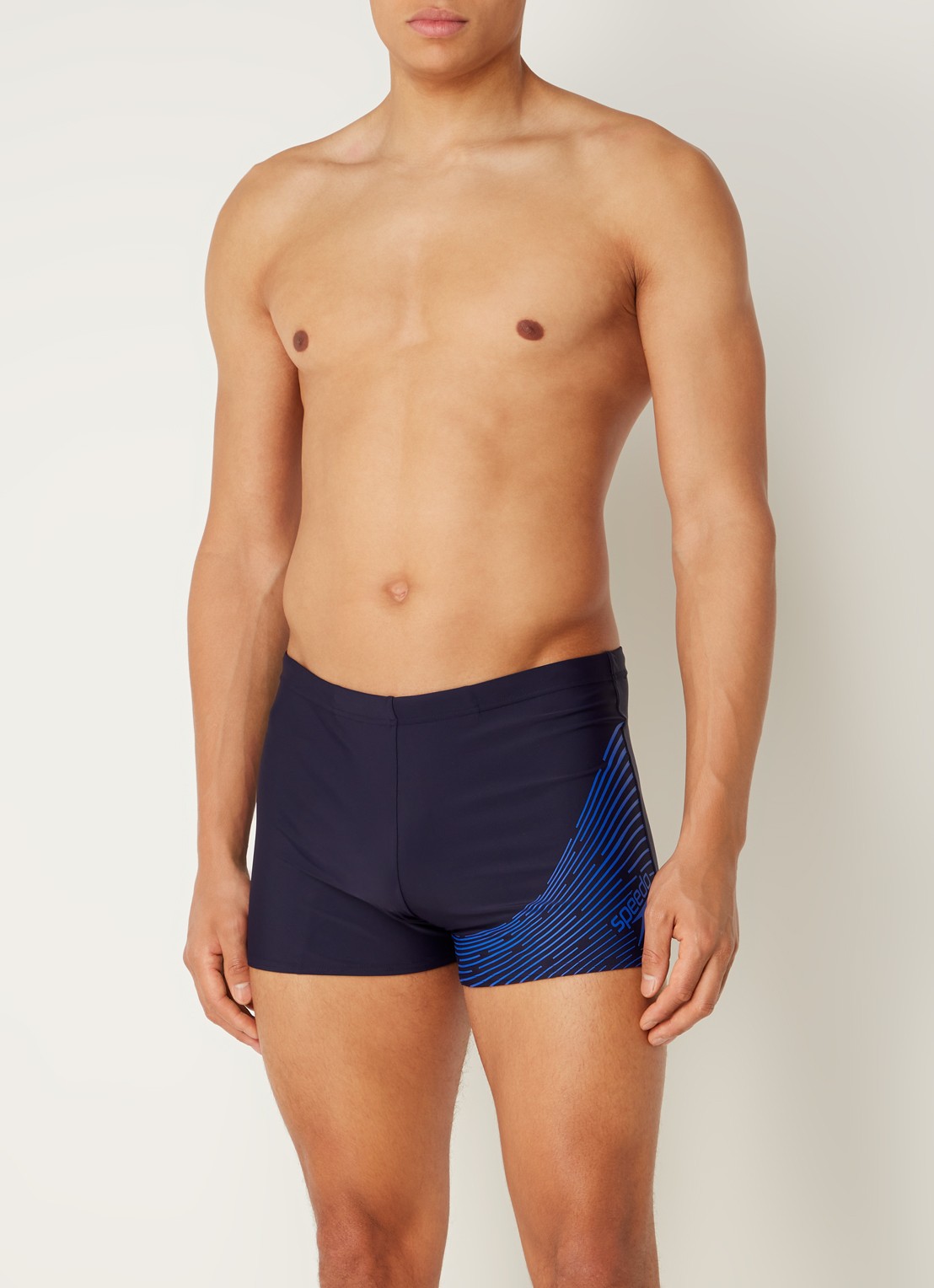 Speedo  Medley zwemboxer met logo - voorkant 3 multicolor
