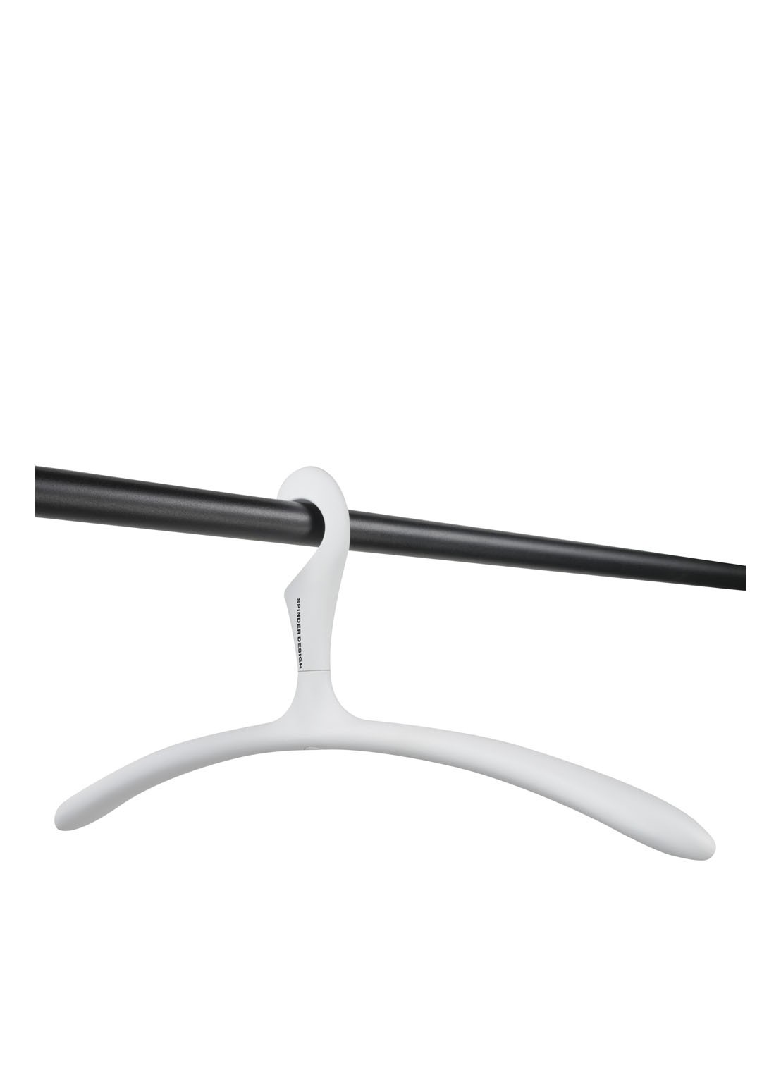 Spinder Arx kledinghanger set van 5 - voorkant 2 wit