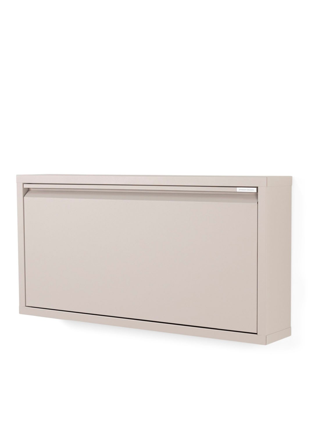 Spinder Billy 1 schoenenkast 75 x 37,5 cm - voorkant taupe