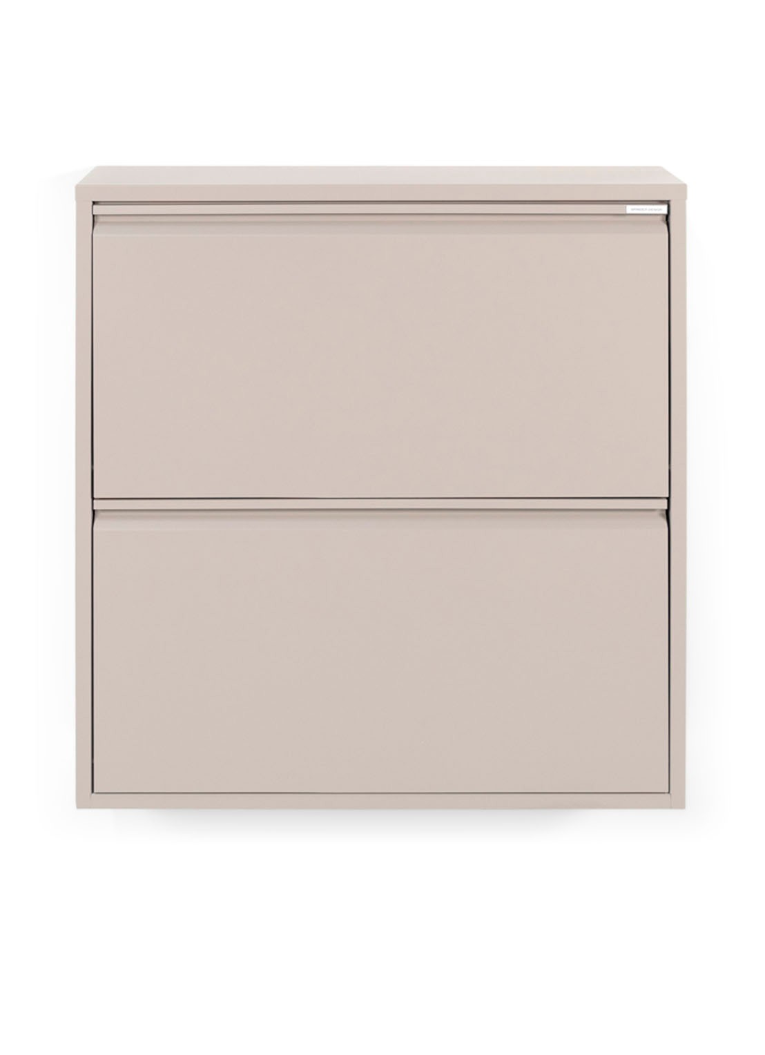Spinder Billy 2 schoenenkast 75 cm met 2 vakken - detail 3 taupe