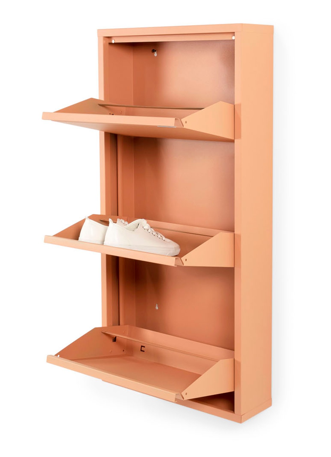 Spinder Billy 3 schoenenkast 50 cm met 3 vakken - detail 3 orange