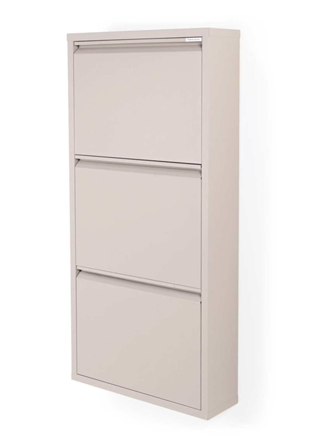 Spinder Billy 3 schoenenkast 50 cm met 3 vakken - voorkant taupe