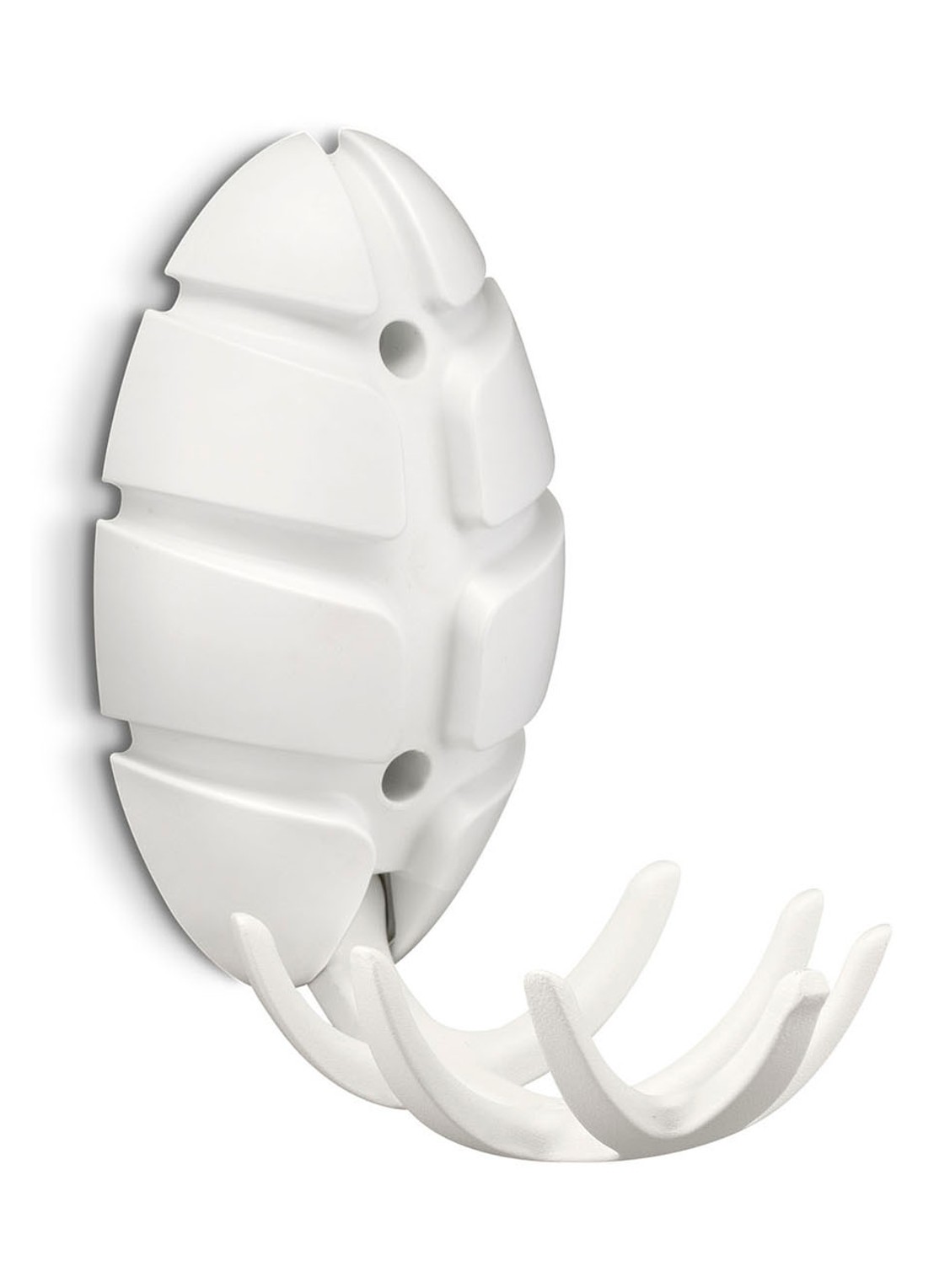 Spinder Bug uitklapbare kapstok 10 cm - voorkant 4 wit