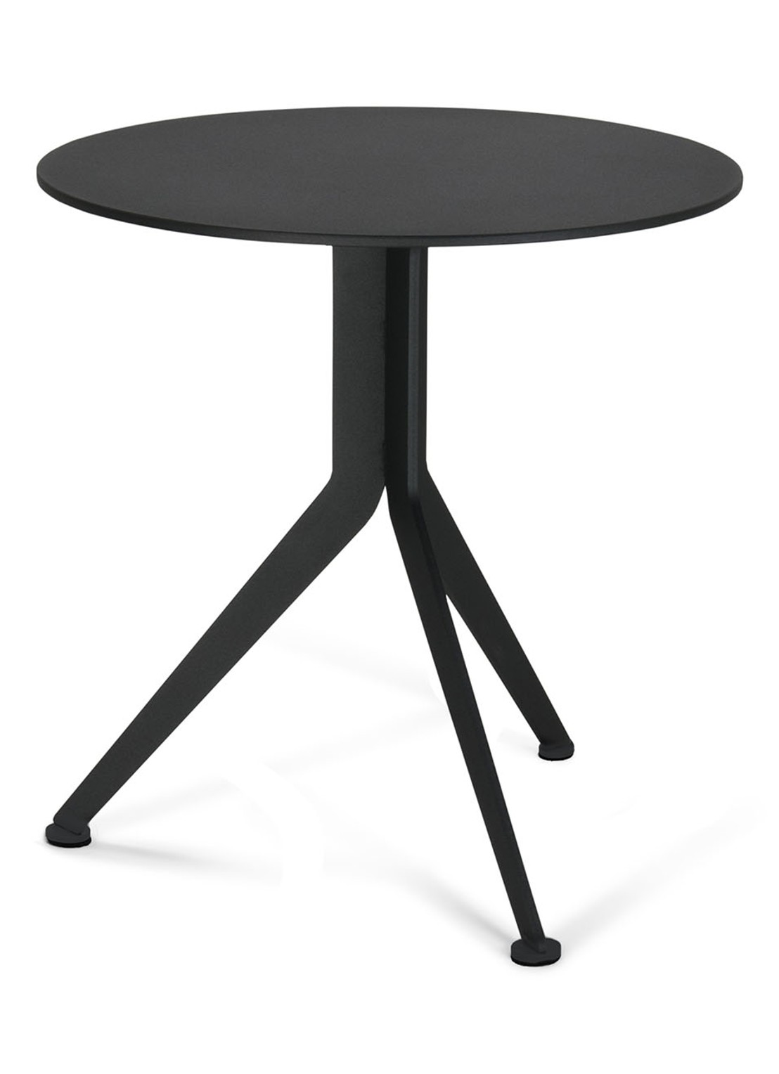Spinder Daley High bijzettafel 38 x 45 cm - voorkant zwart