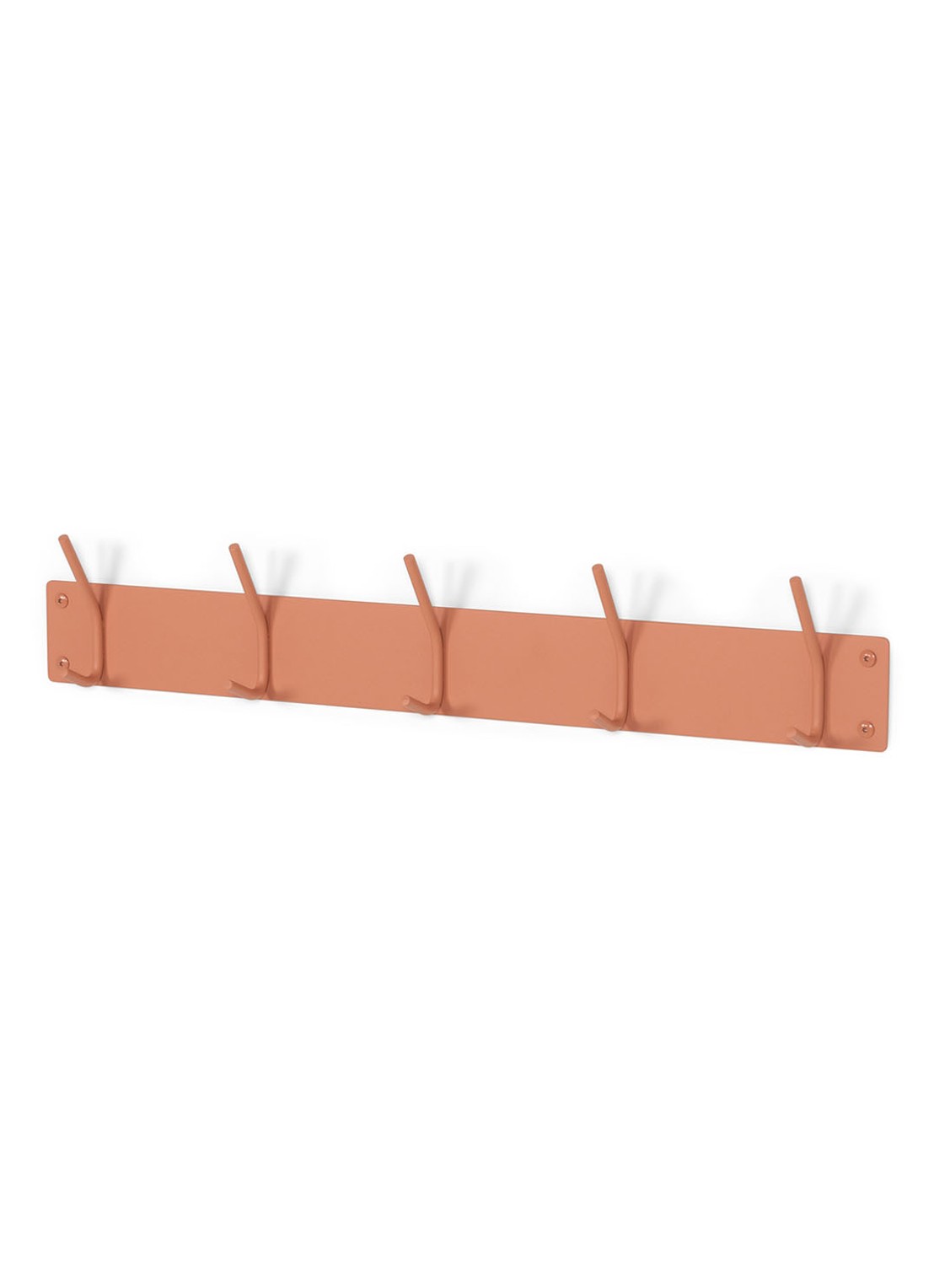 Spinder Fusion 5 kapstok 70 cm met 5 haken - achterkant orange