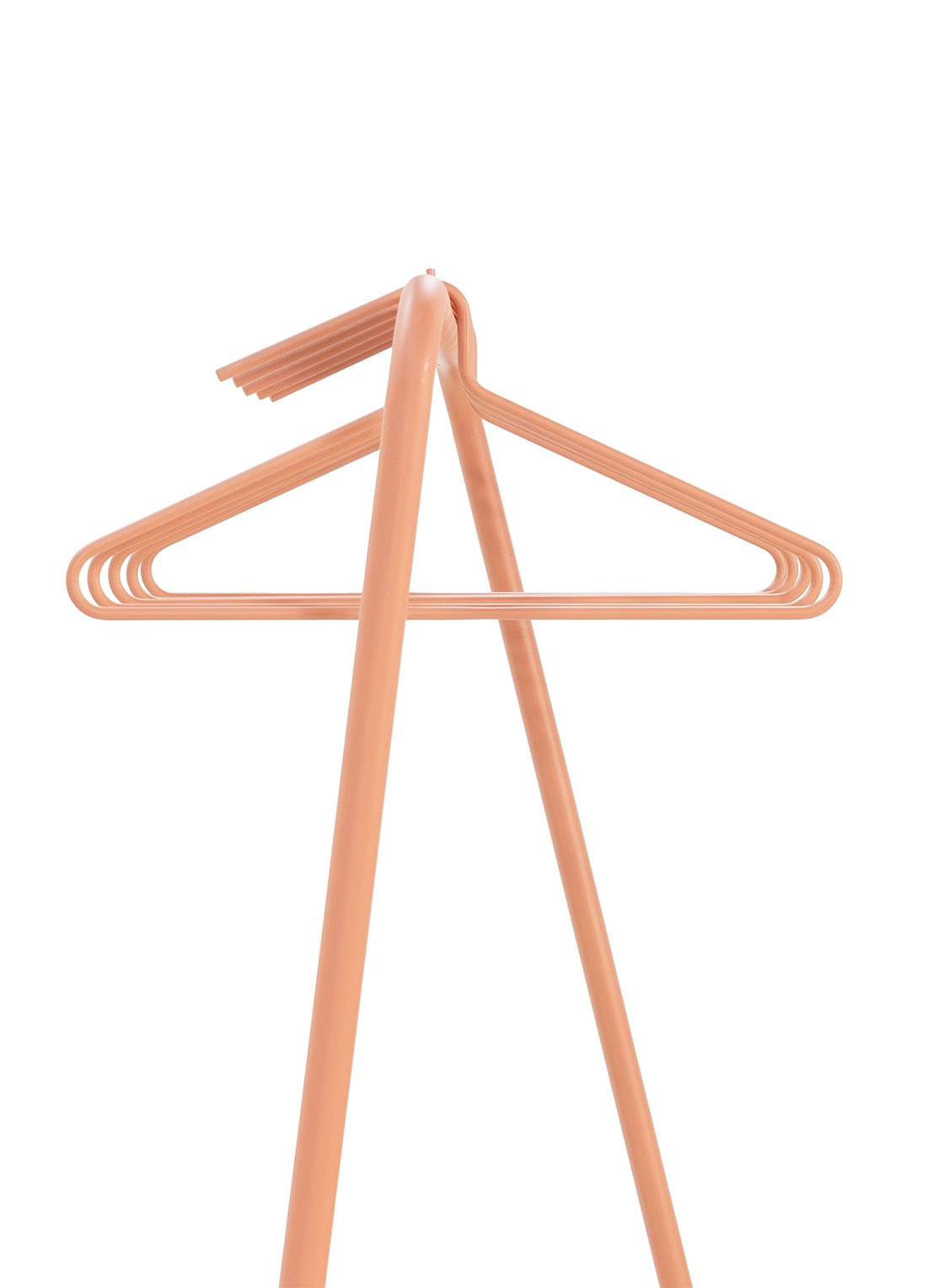 Spinder Hang-On kledinghanger set van 5 - detail orange