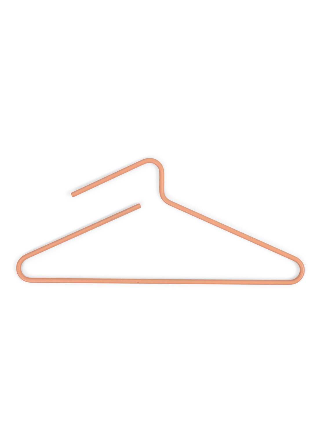 Spinder Hang-On kledinghanger set van 5 - voorkant 4 orange
