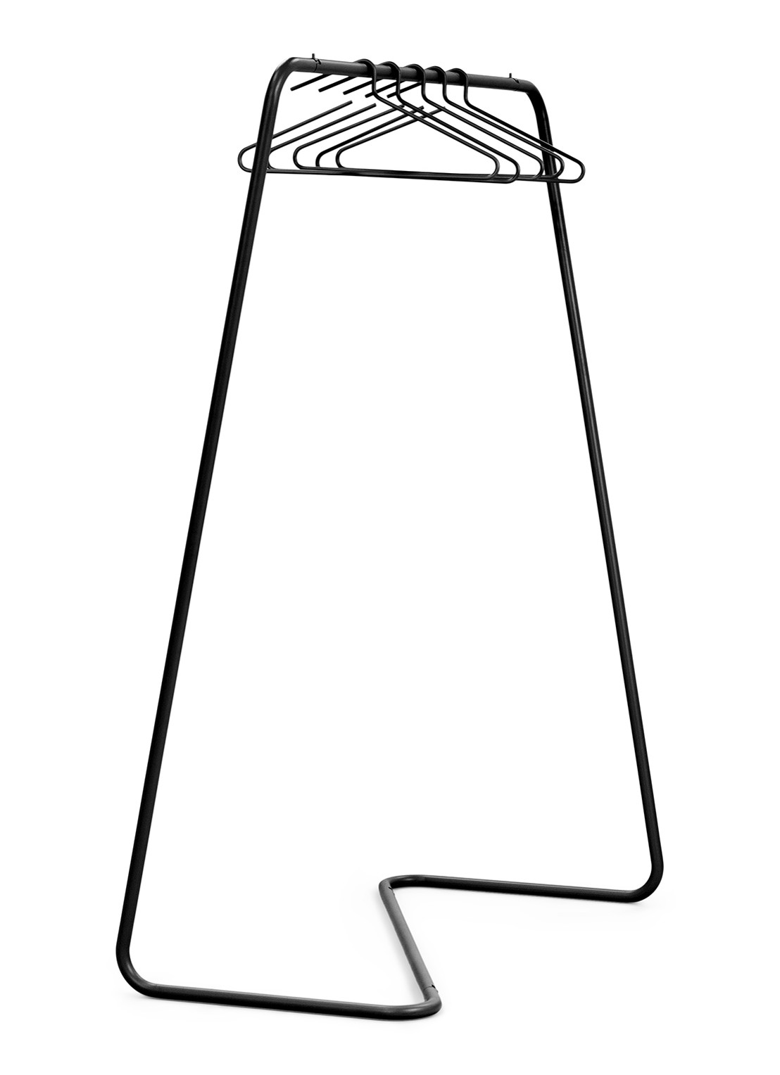 Spinder Hang-On kledingrek 160 cm - voorkant zwart