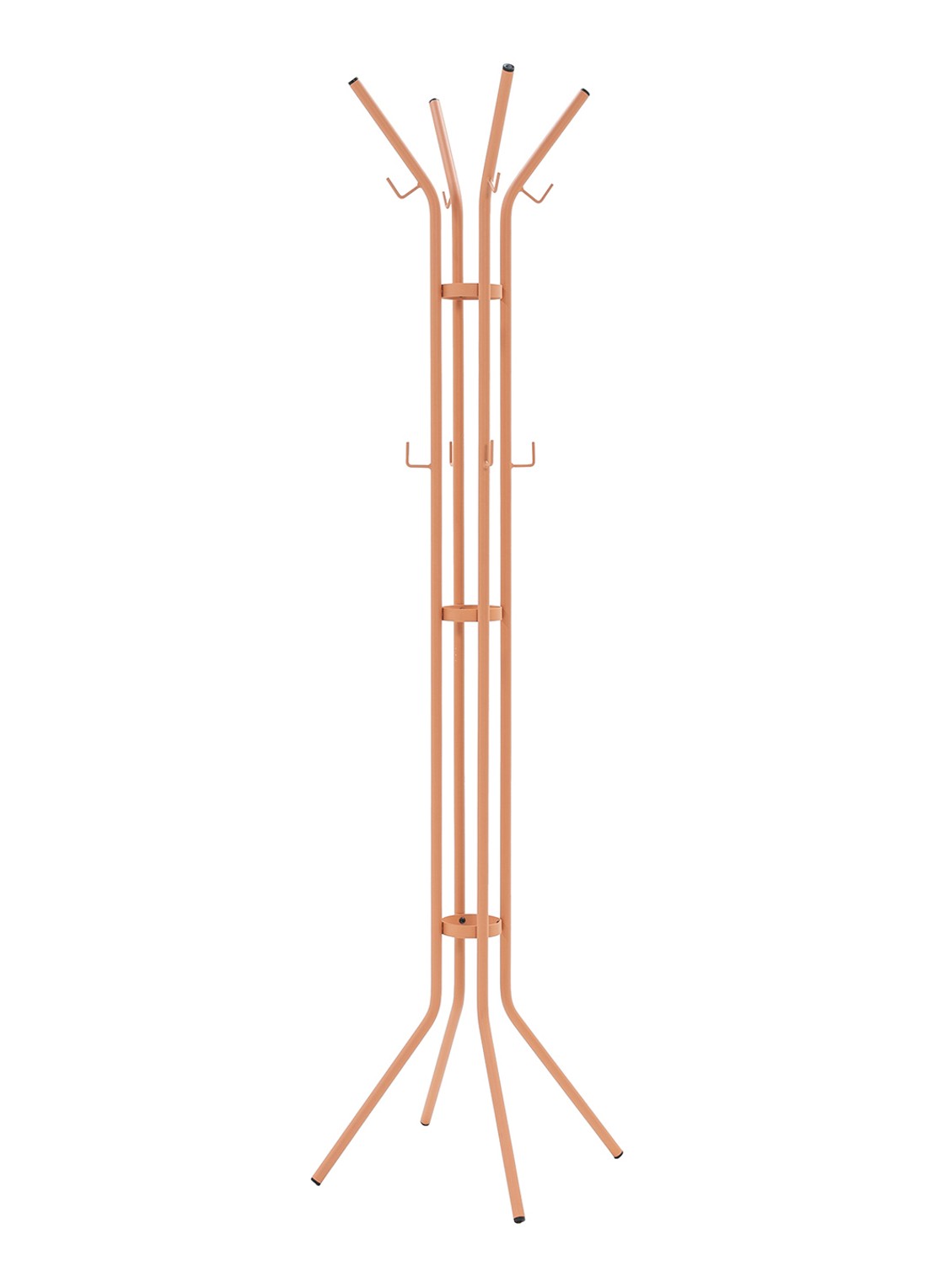 Spinder Jessy kapstok 170 cm - voorkant oranjebruin