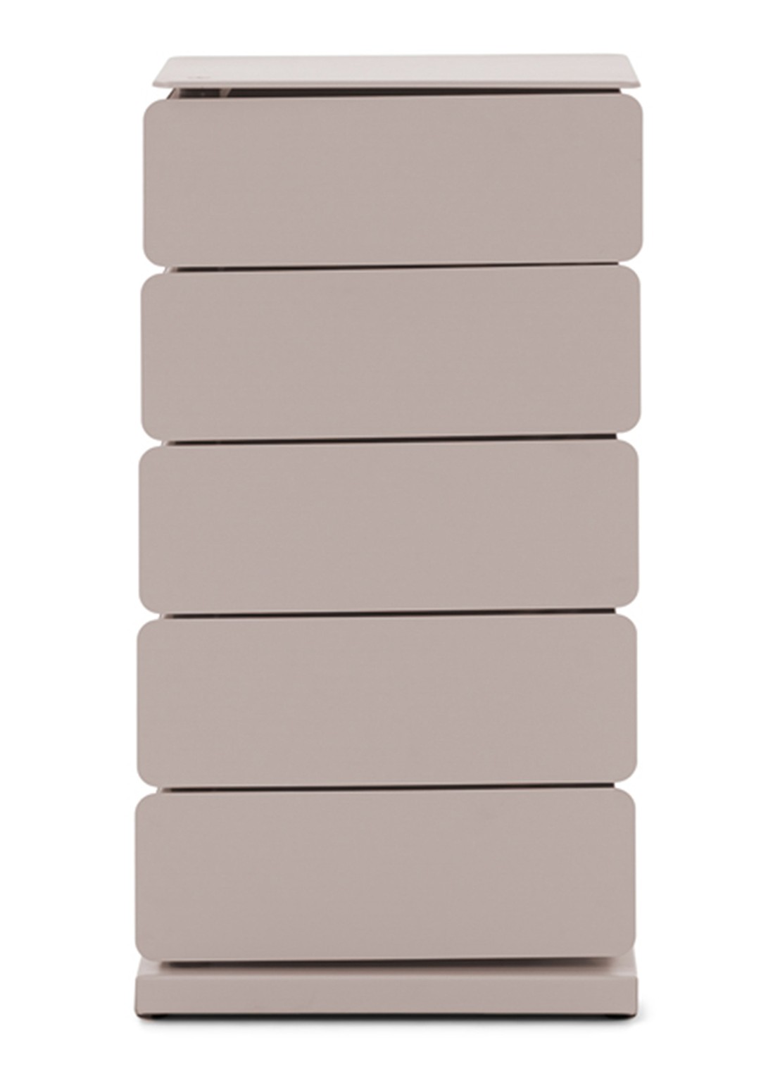 Spinder Joey 5 opbergkast 72,5 x 37 x 26 cm - voorkant taupe