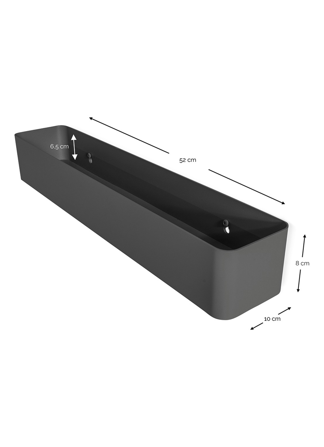 Spinder Multi 5 wandplank 8 cm - detail 7 lichtroze