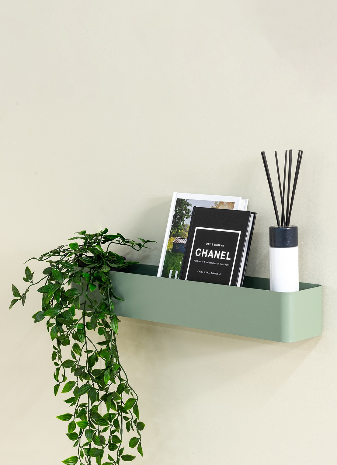 Spinder Multi 5 wandplank 8 cm - detail 6 groen
