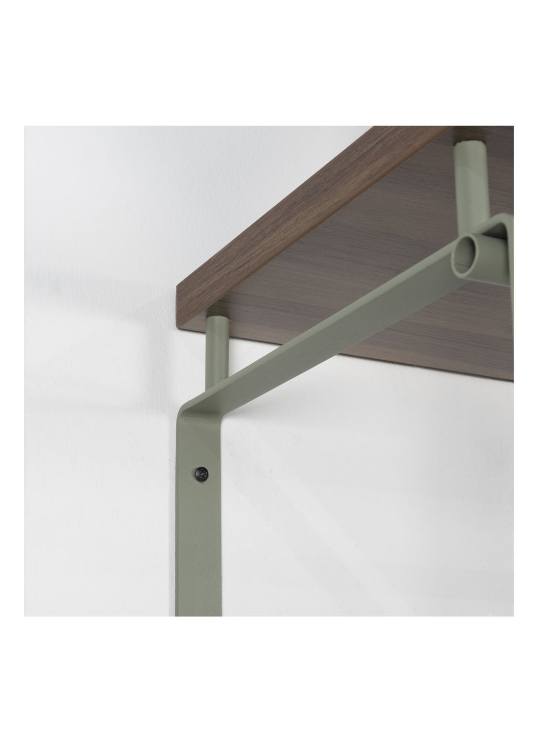 Spinder REX 3 kapstok met hoedenplank - detail 6 lindegroen