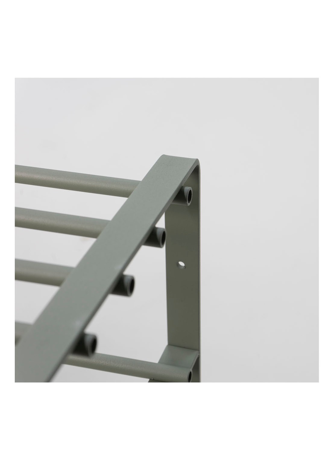 Spinder REX SR 2 dubbel schoenenrek - detail 3 lindegroen