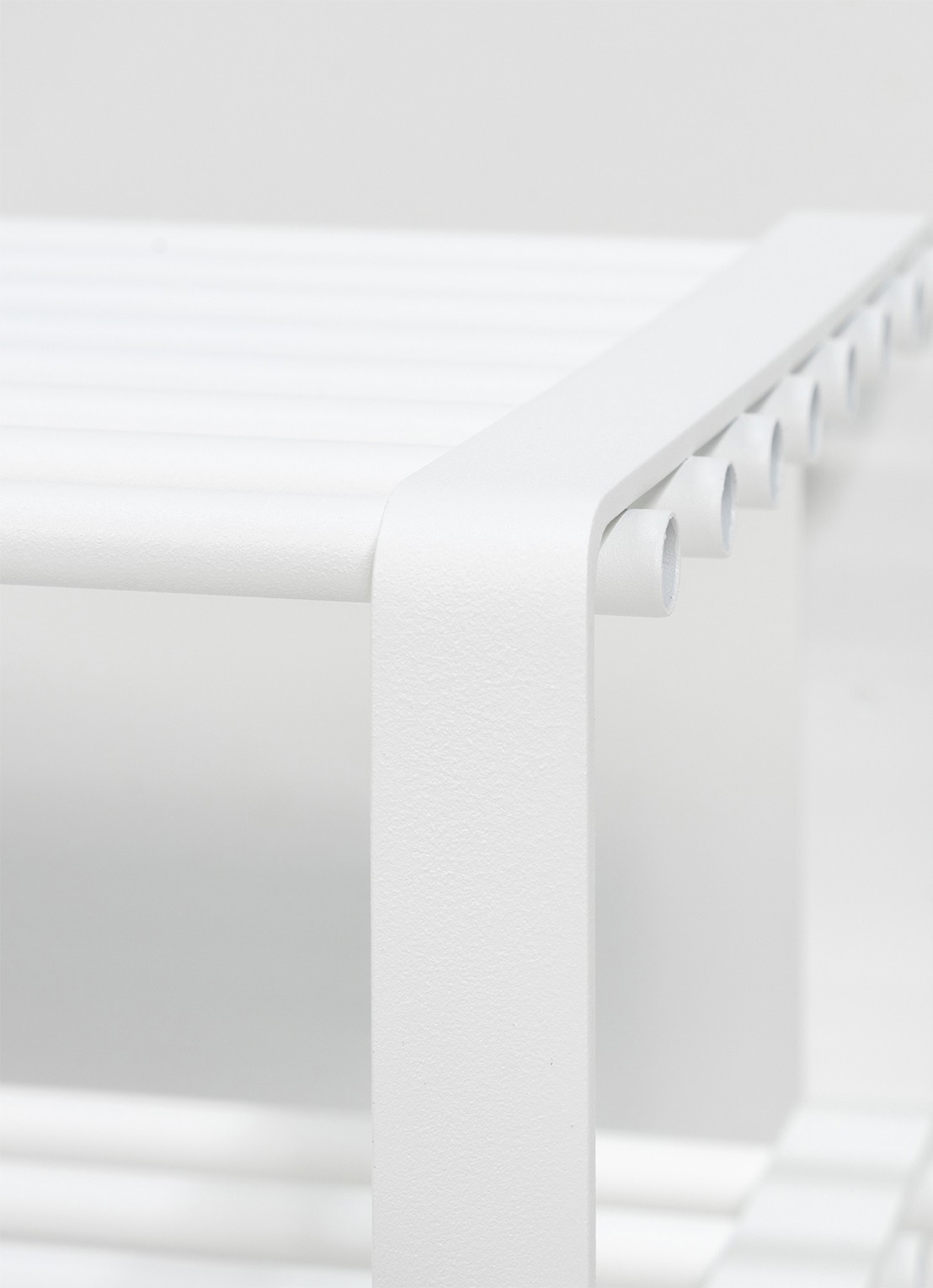 Spinder Rex SR 2 schoenenrek 100 cm - detail 2 wit