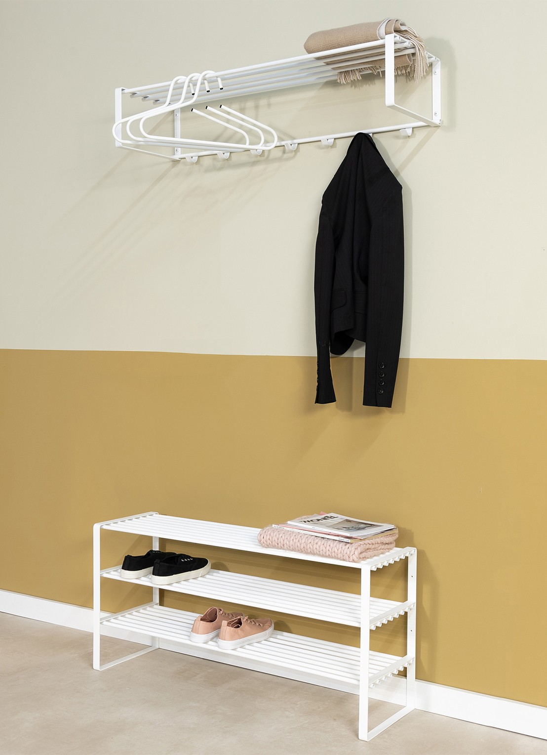 Spinder Rex SR 2 schoenenrek 100 cm - detail 3 wit