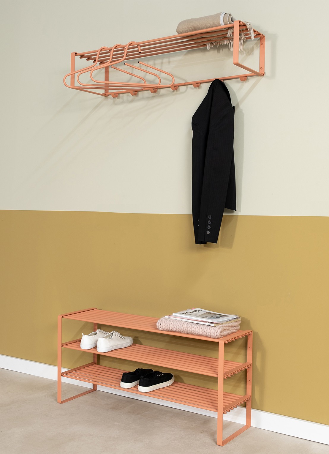 Spinder Rex SR 2 schoenenrek 100 cm - detail 3 orange