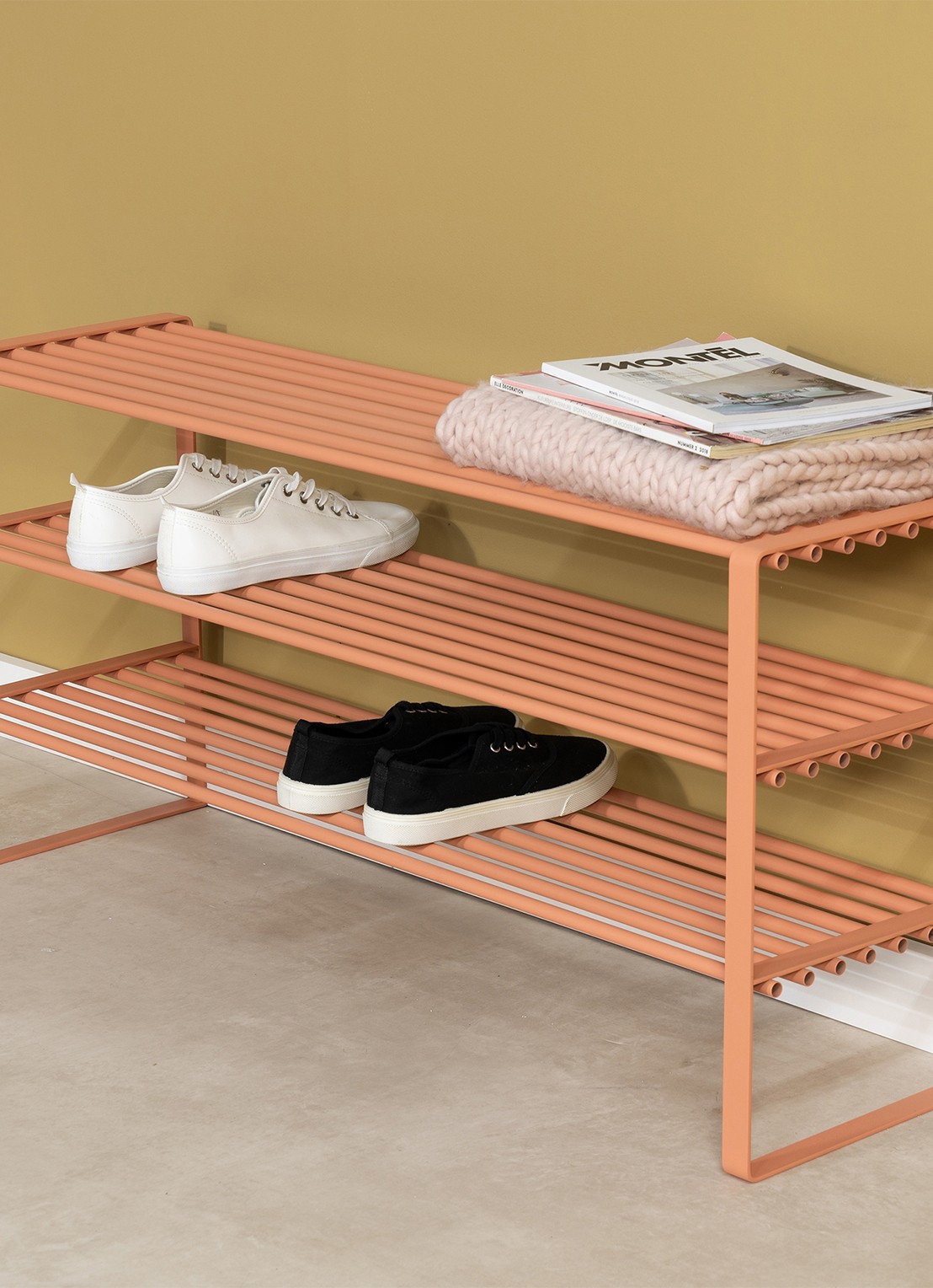 Spinder Rex SR 2 schoenenrek 100 cm - voorkant 2 orange