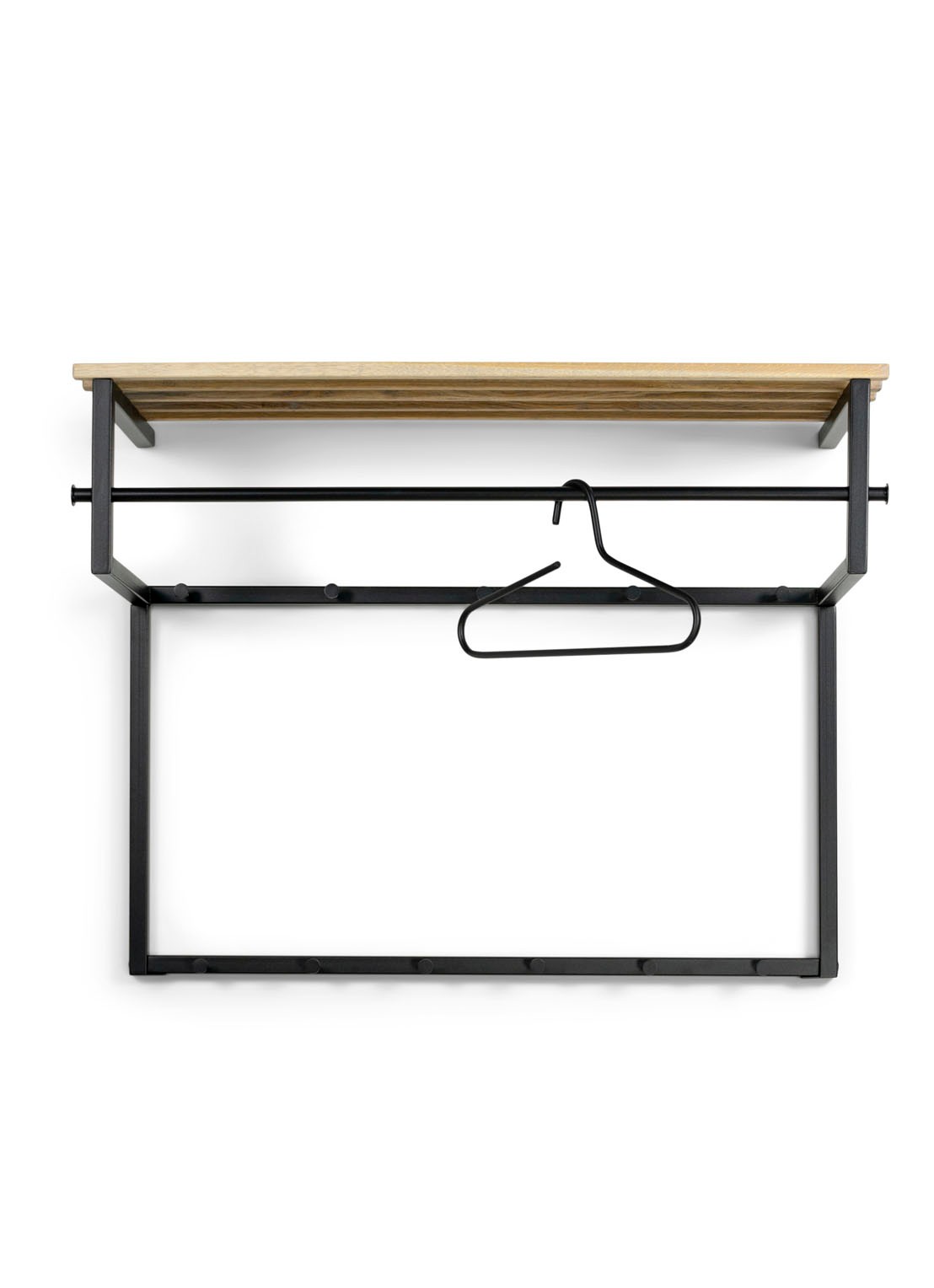 Spinder Rizoli XL kapstok 100 cm - voorkant 4 zwart