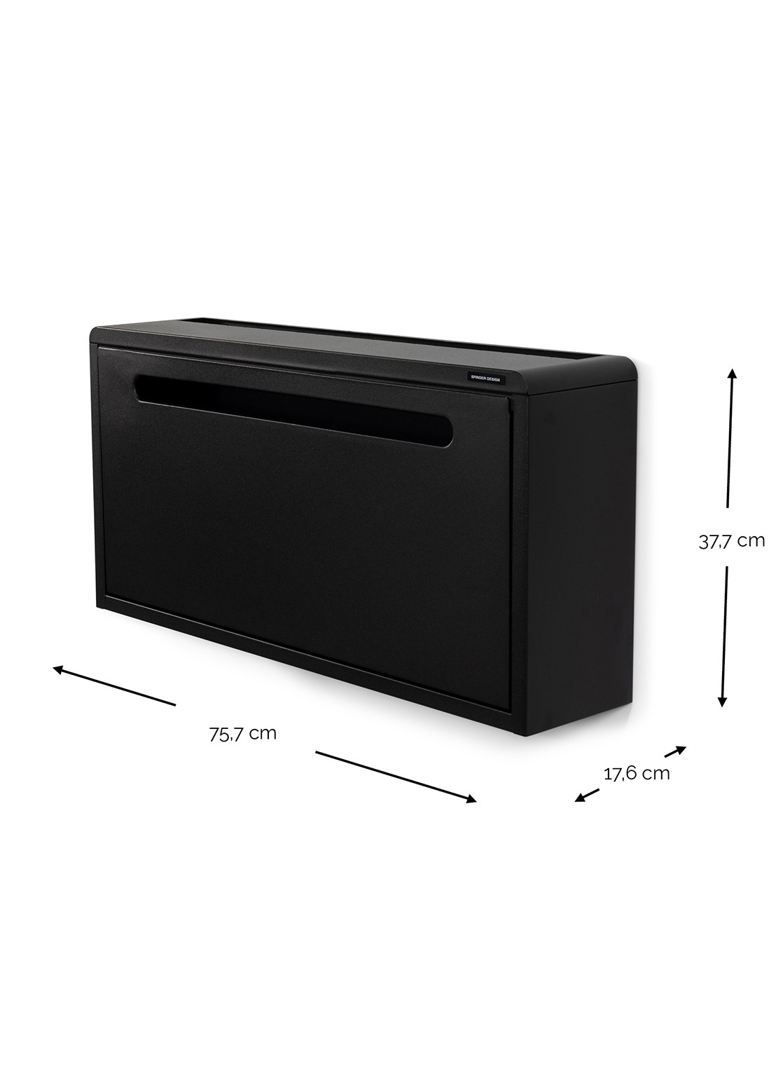 Spinder Sportiva schoenenkast 37,7 cm - detail 7 zwart