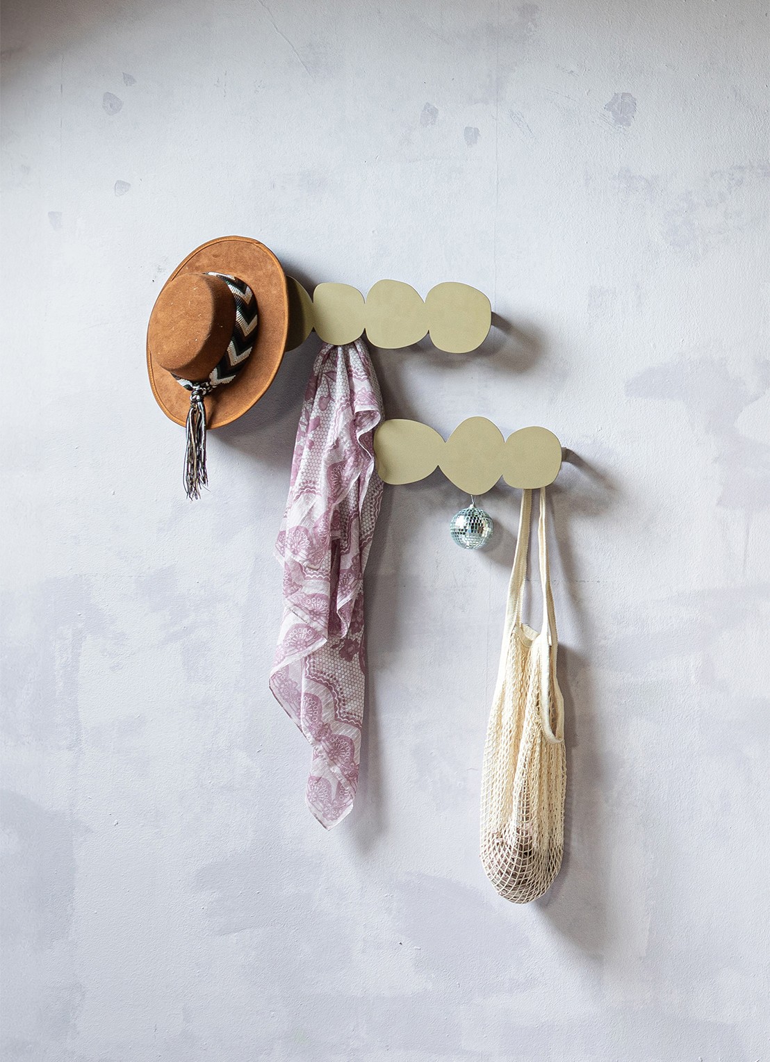 Spinder Tumulo Small kapstok 35 cm - voorkant 6 goud