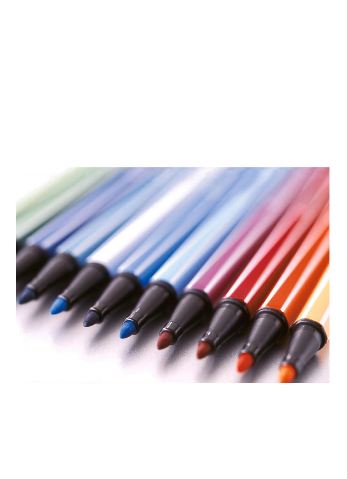 Stabilo Pen 68 Arty viltstiften set van 20 - detail multicolor