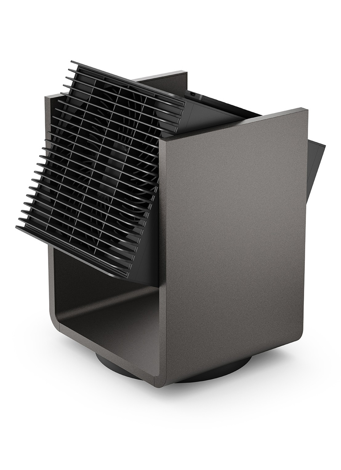 Stadler Form Alex ventilator en verwarming - voorkant 2 zwart