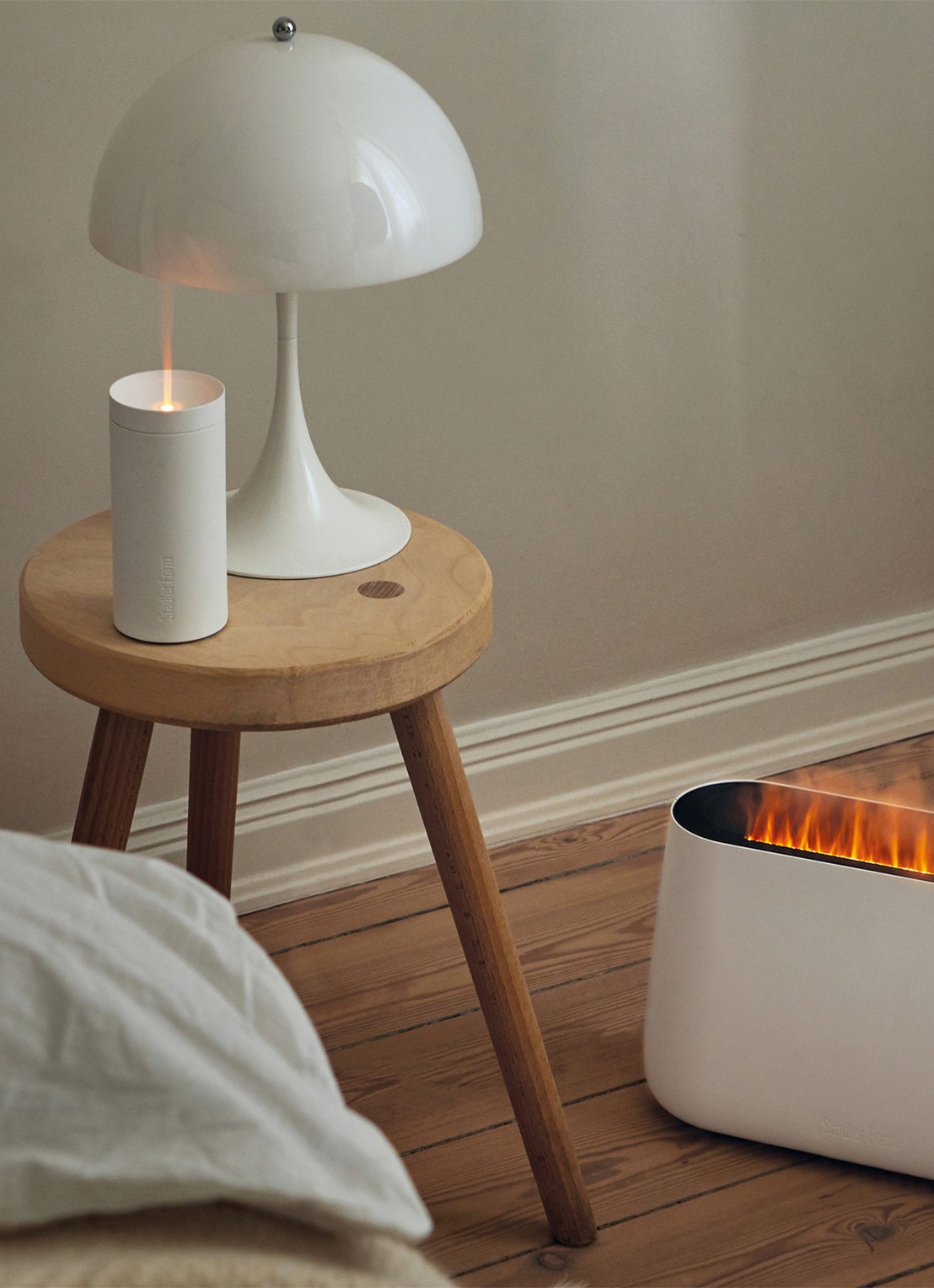 Stadler Form Ben 3-in-1 Ultrasoon luchtbevochtiger- en aroma diffuser 20,6 cm - detail 7 wit