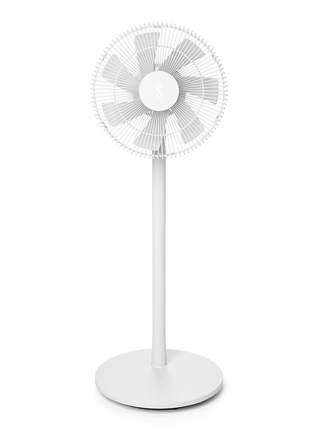 Stadler Form Finn Mobile oplaadbare vloer- en tafelventilator 95,4 cm - voorkant 6 wit