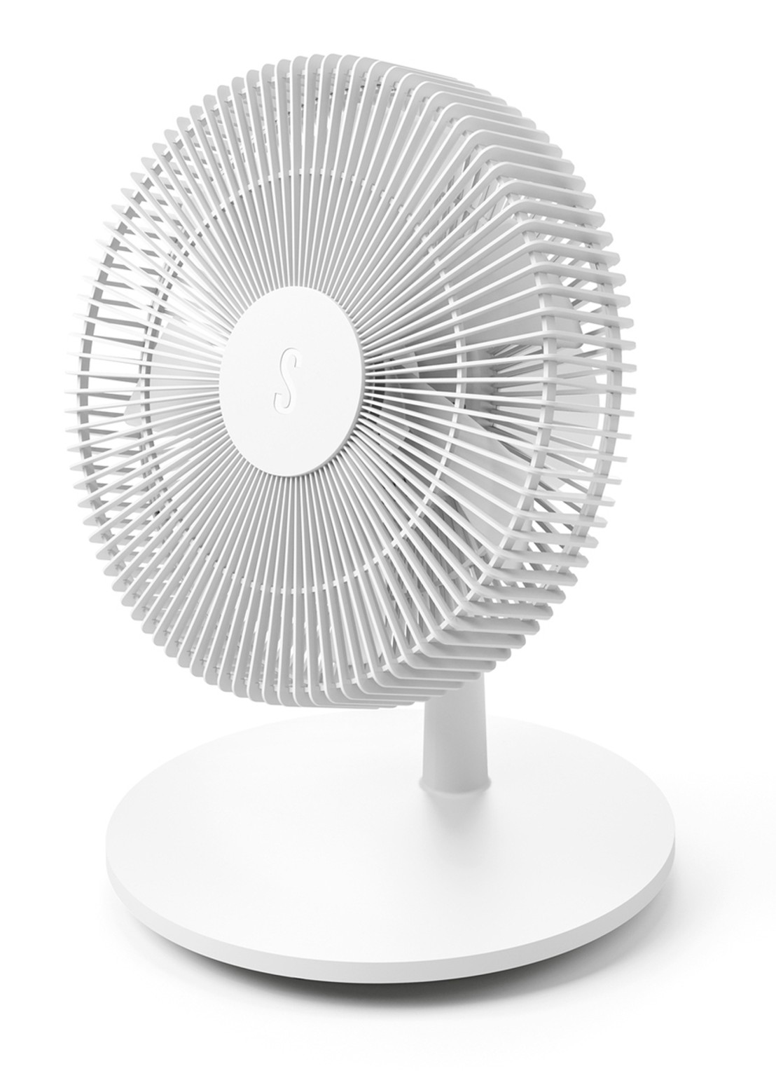 Stadler Form Finn vloer- en tafelventilator, verstelbaar 95,4 cm - detail wit