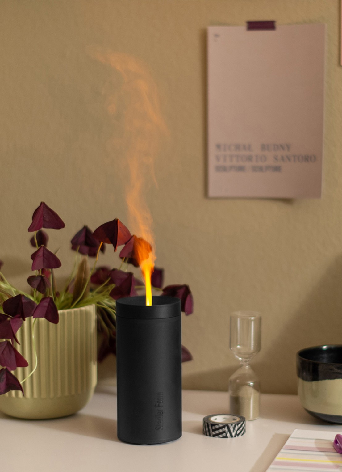 Stadler Form Lucy aroma diffuser - detail zwart