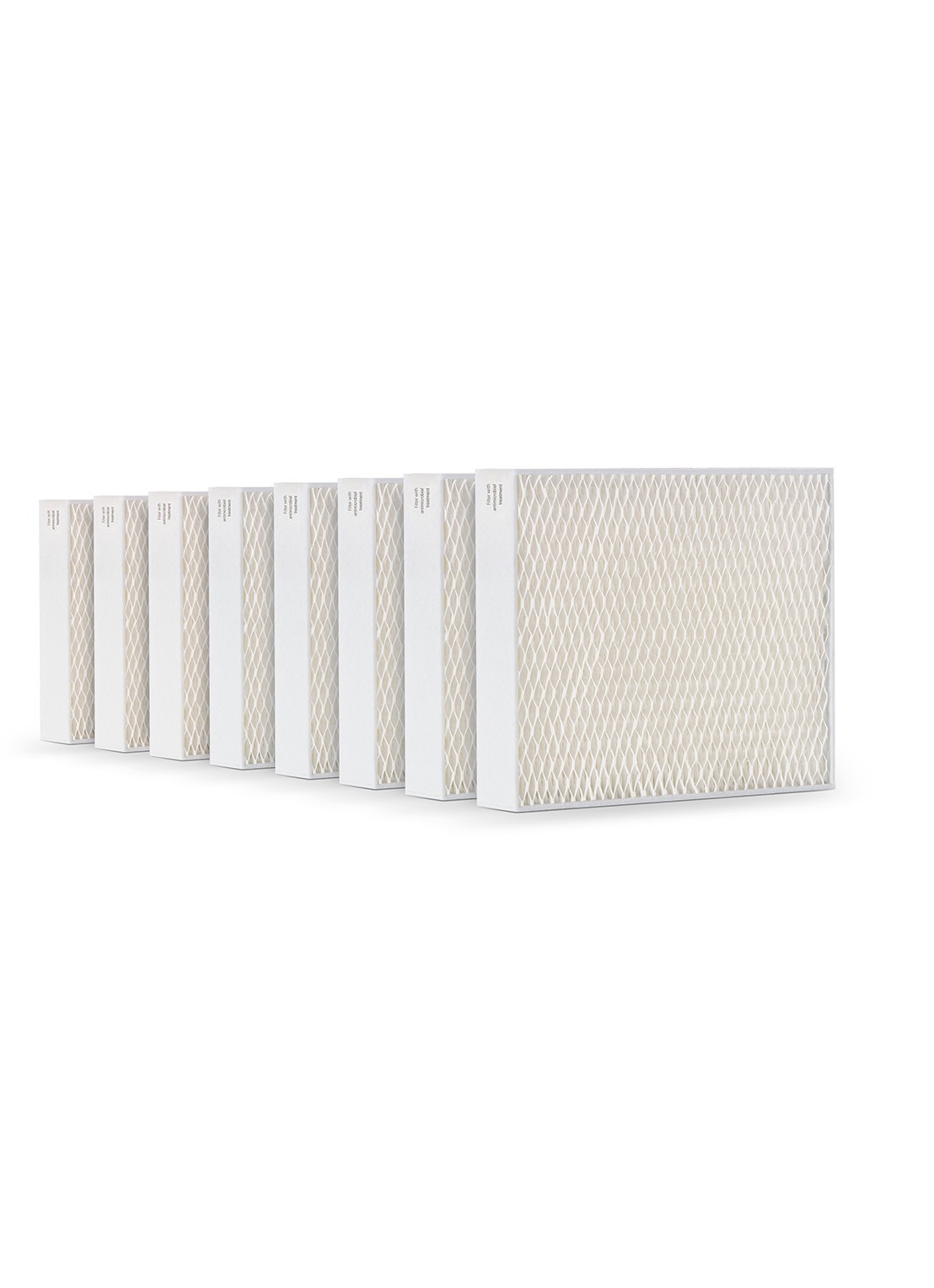 Stadler Form Oskar & Karl vervangfilters 8-pack - voorkant gebroken wit
